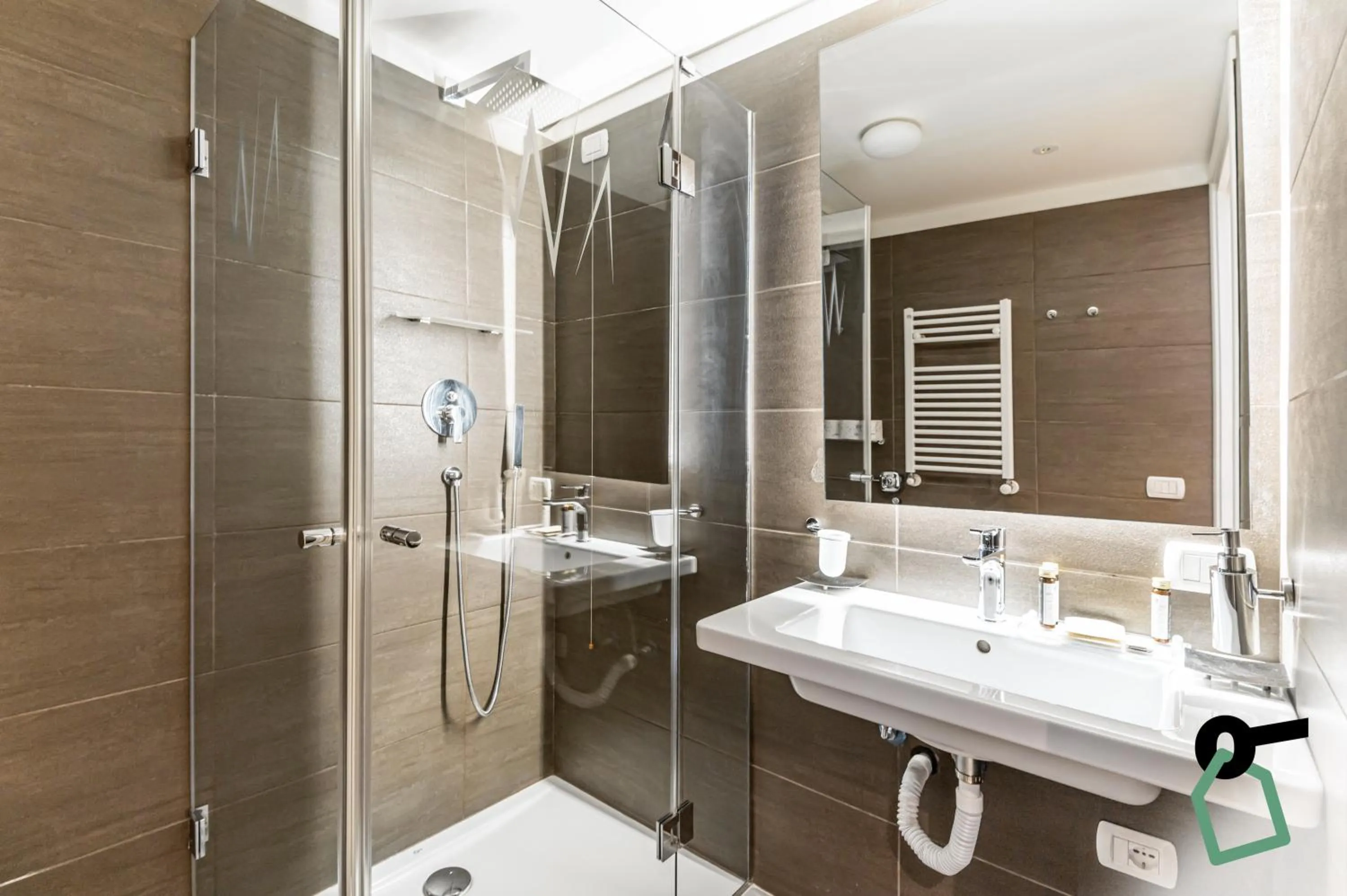 Bathroom in HOTIDAY Room Collection - Cervinia