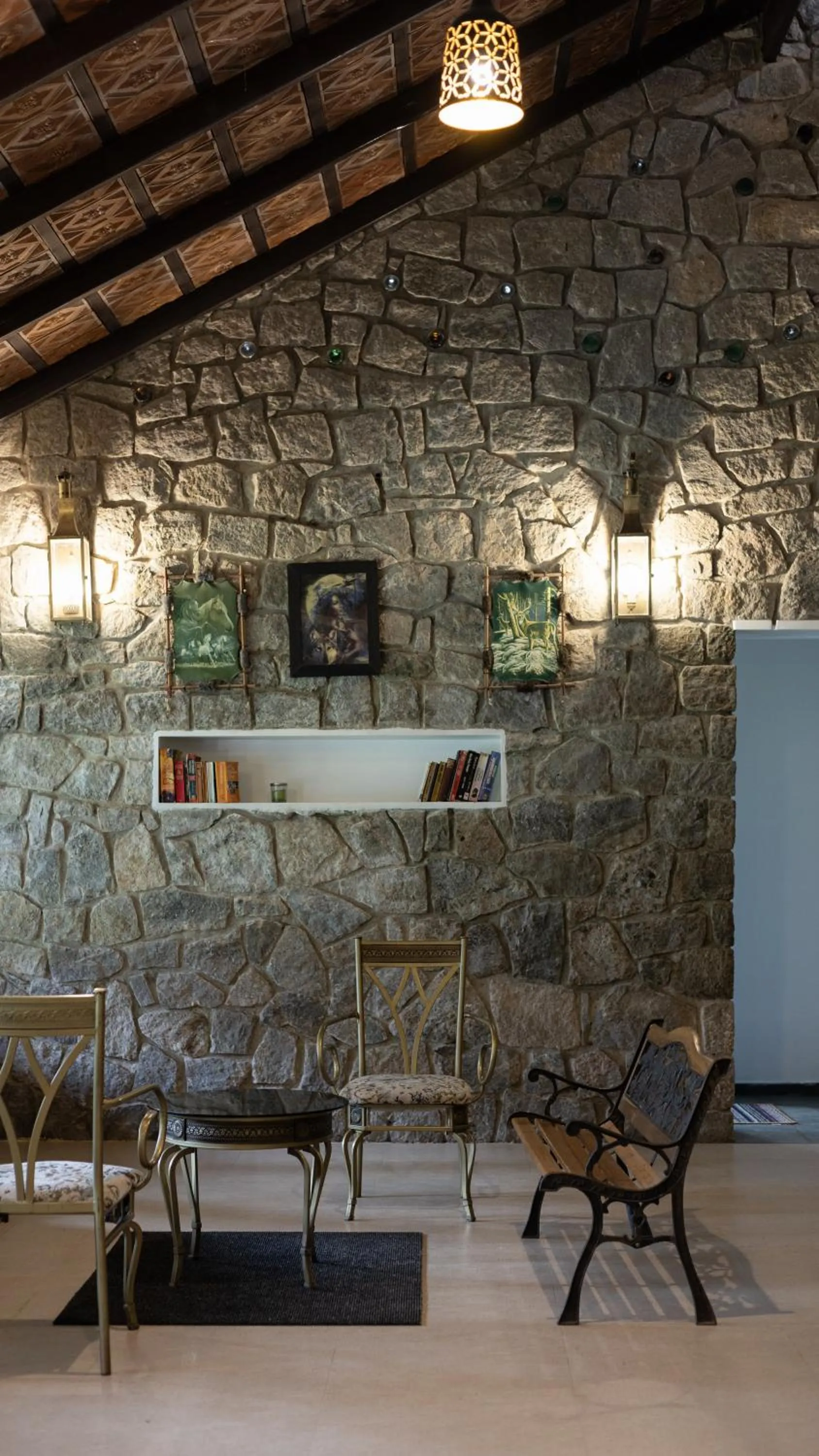 Living room in Avadale Munnar (Stag Groups Not Allowed)