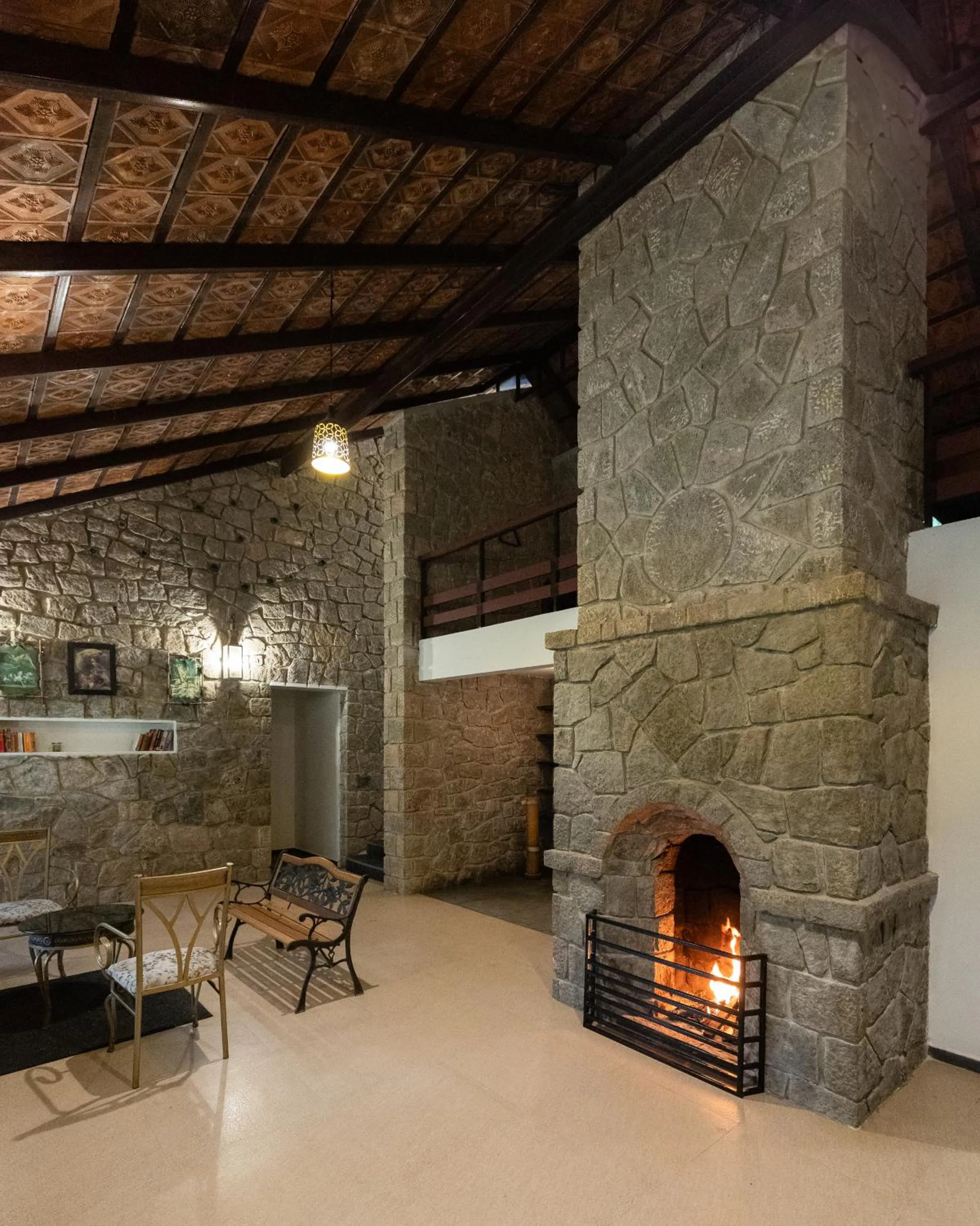 Living room in Avadale Munnar (Stag Groups Not Allowed)