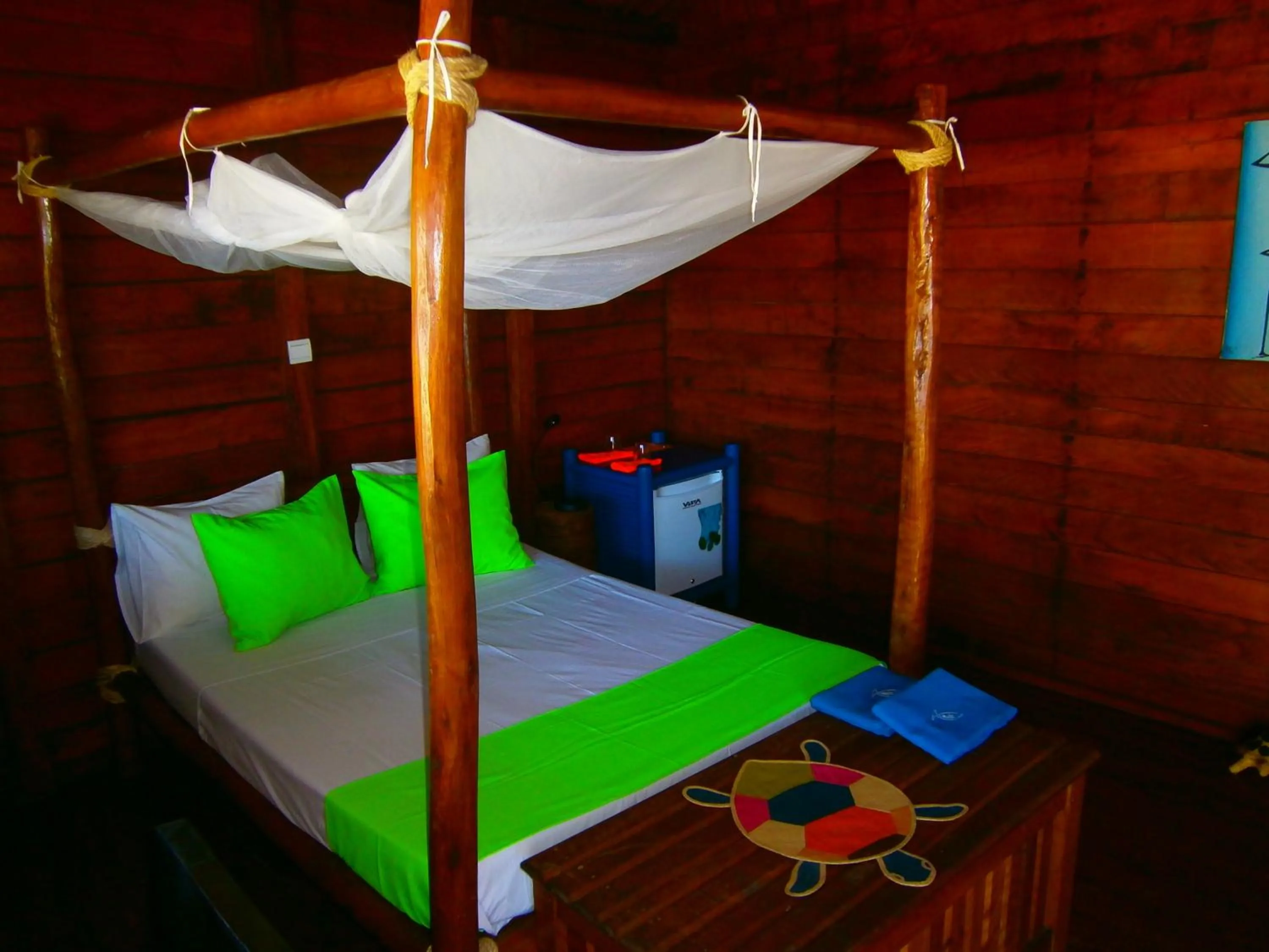 Photo of the whole room, Bed in Hotel Ecolodge Riake Resort & Villa