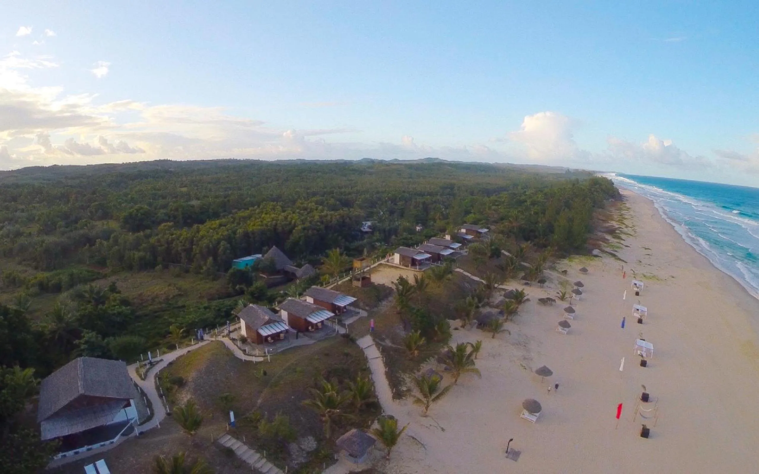 Beach in Hotel Ecolodge Riake Resort & Villa