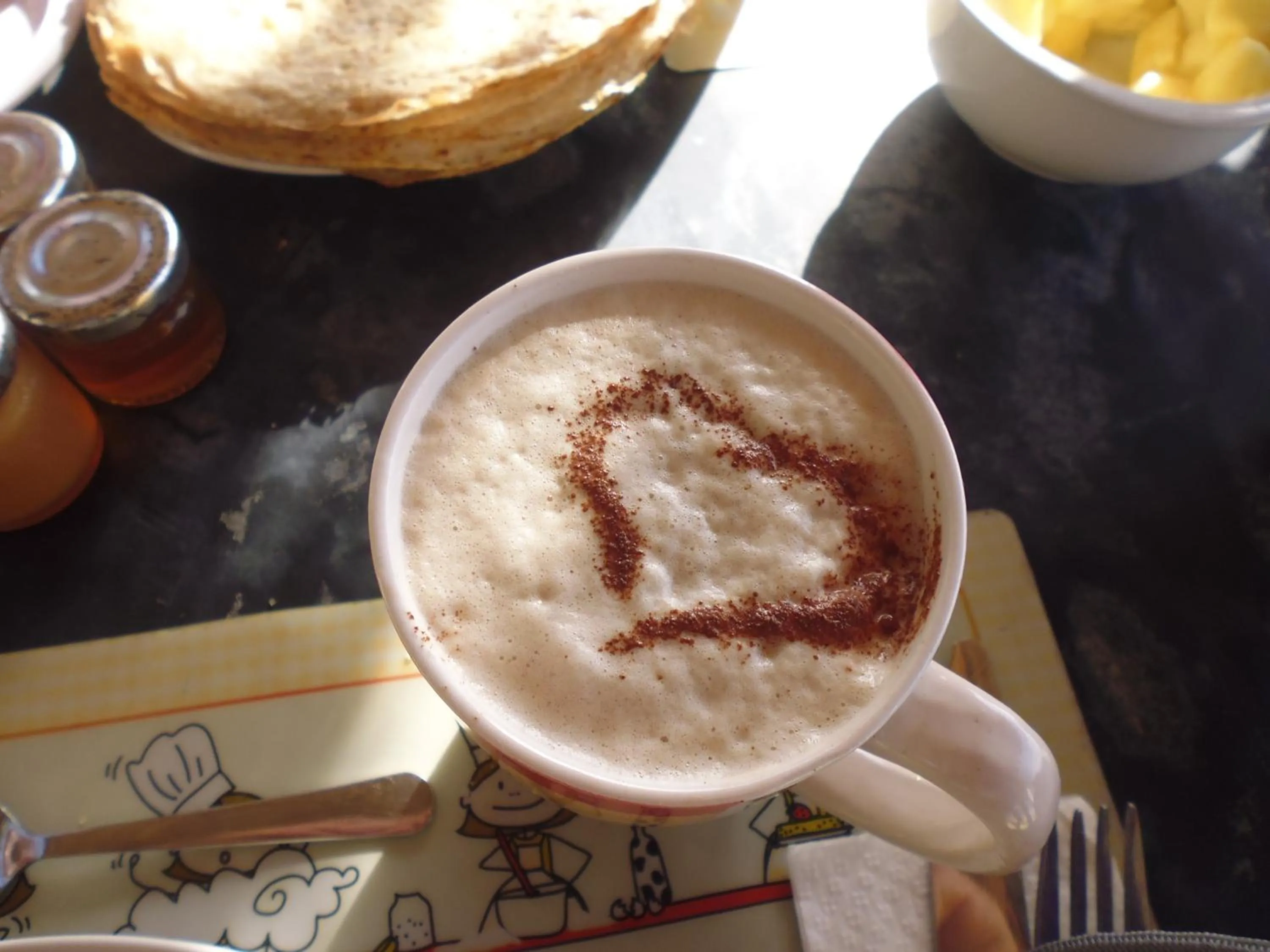 Continental breakfast in Hotel Ecolodge Riake Resort & Villa