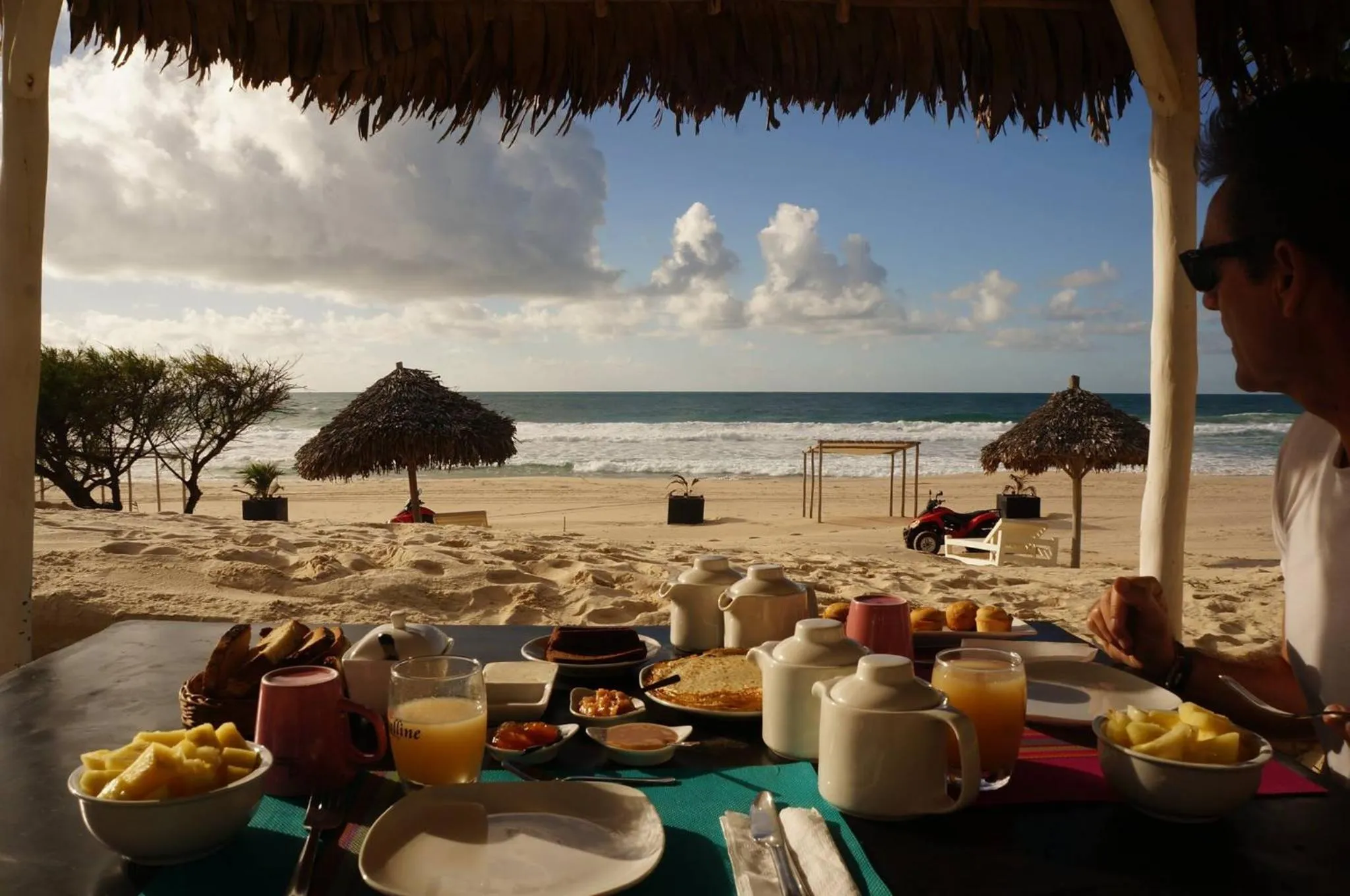 Breakfast in Hotel Ecolodge Riake Resort & Villa