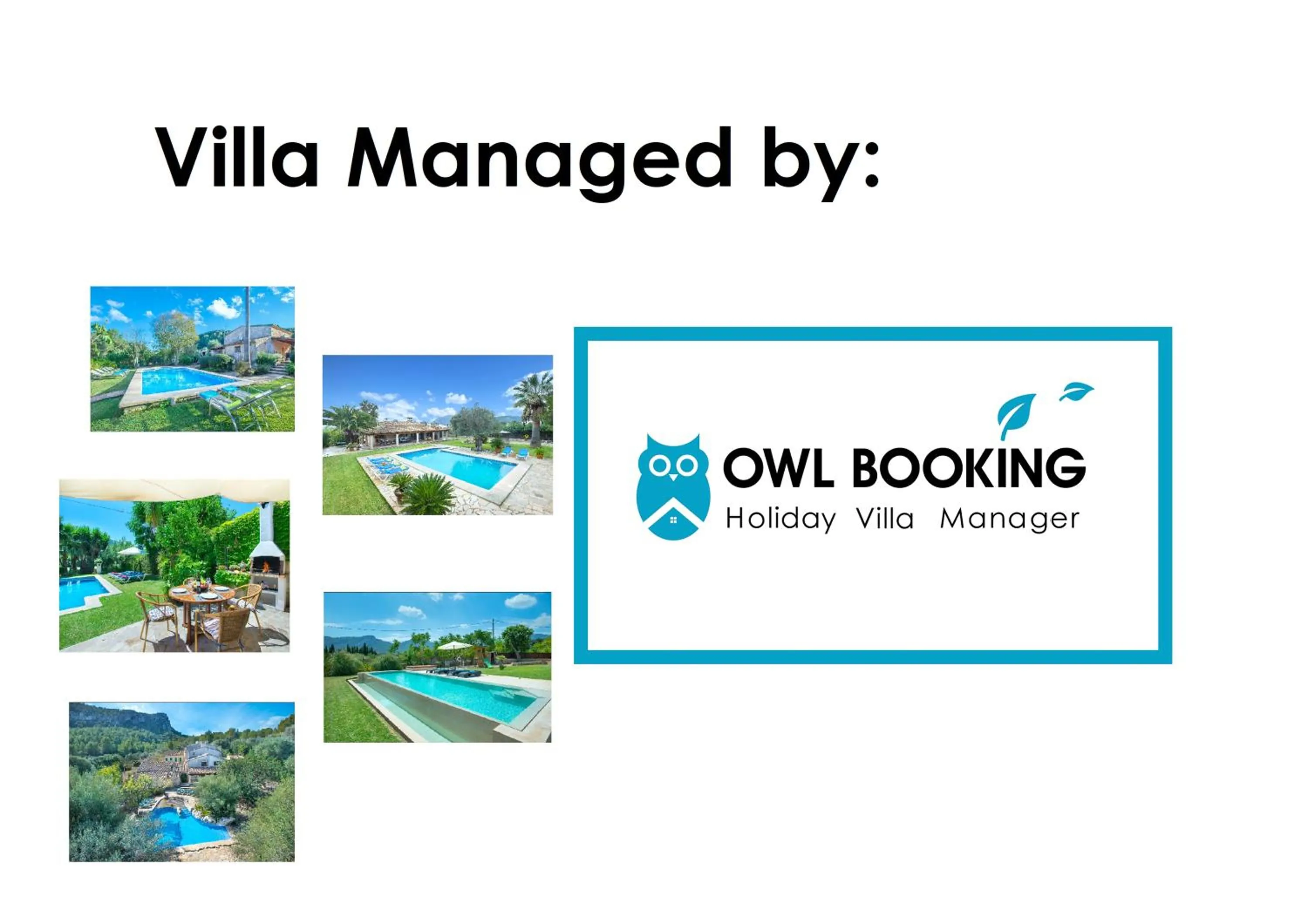 Logo/Certificate/Sign in Owl Booking Villa Bella Fonte - Luxury Retreat