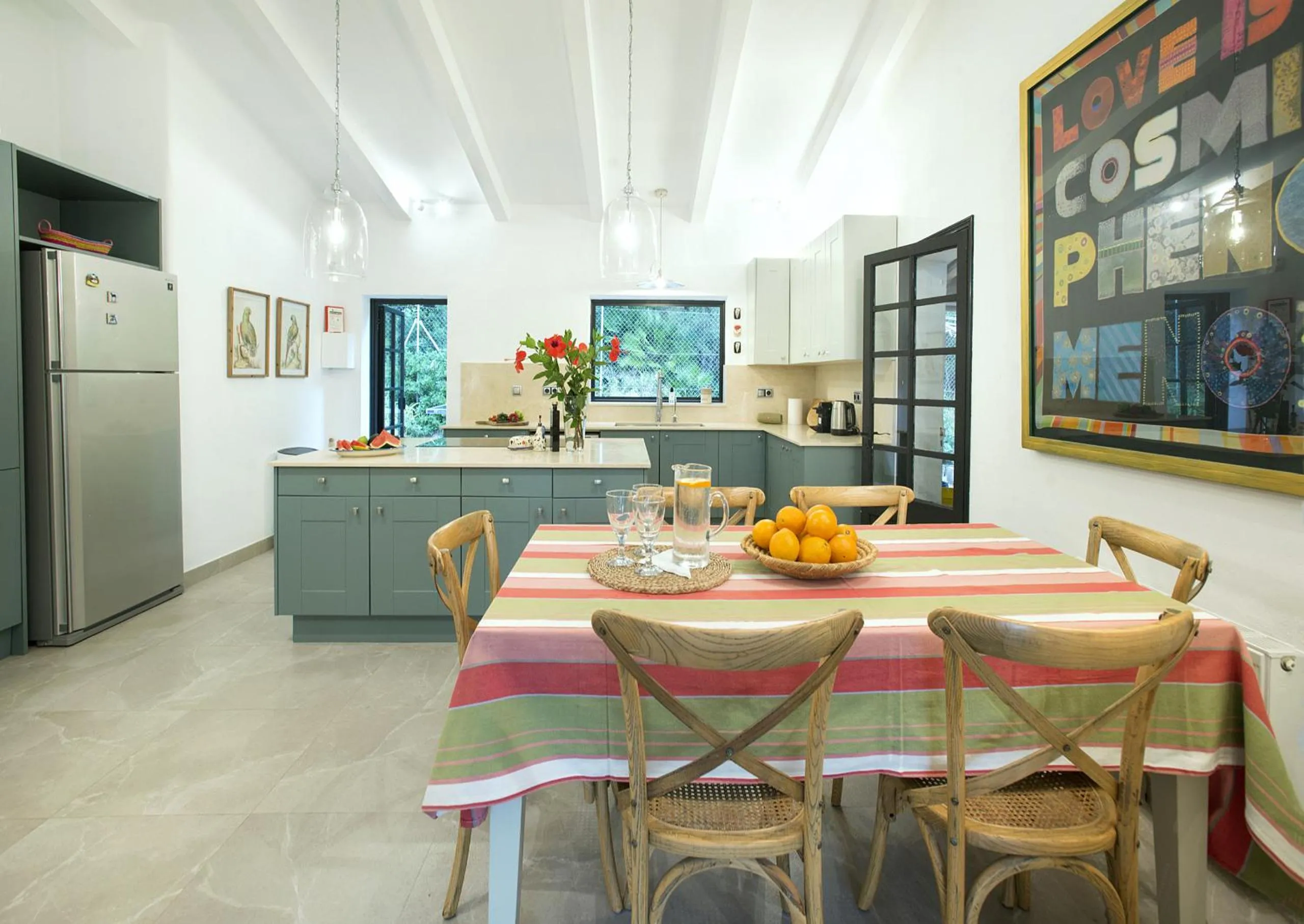 Kitchen or kitchenette in Owl Booking Villa Bella Fonte - Luxury Retreat