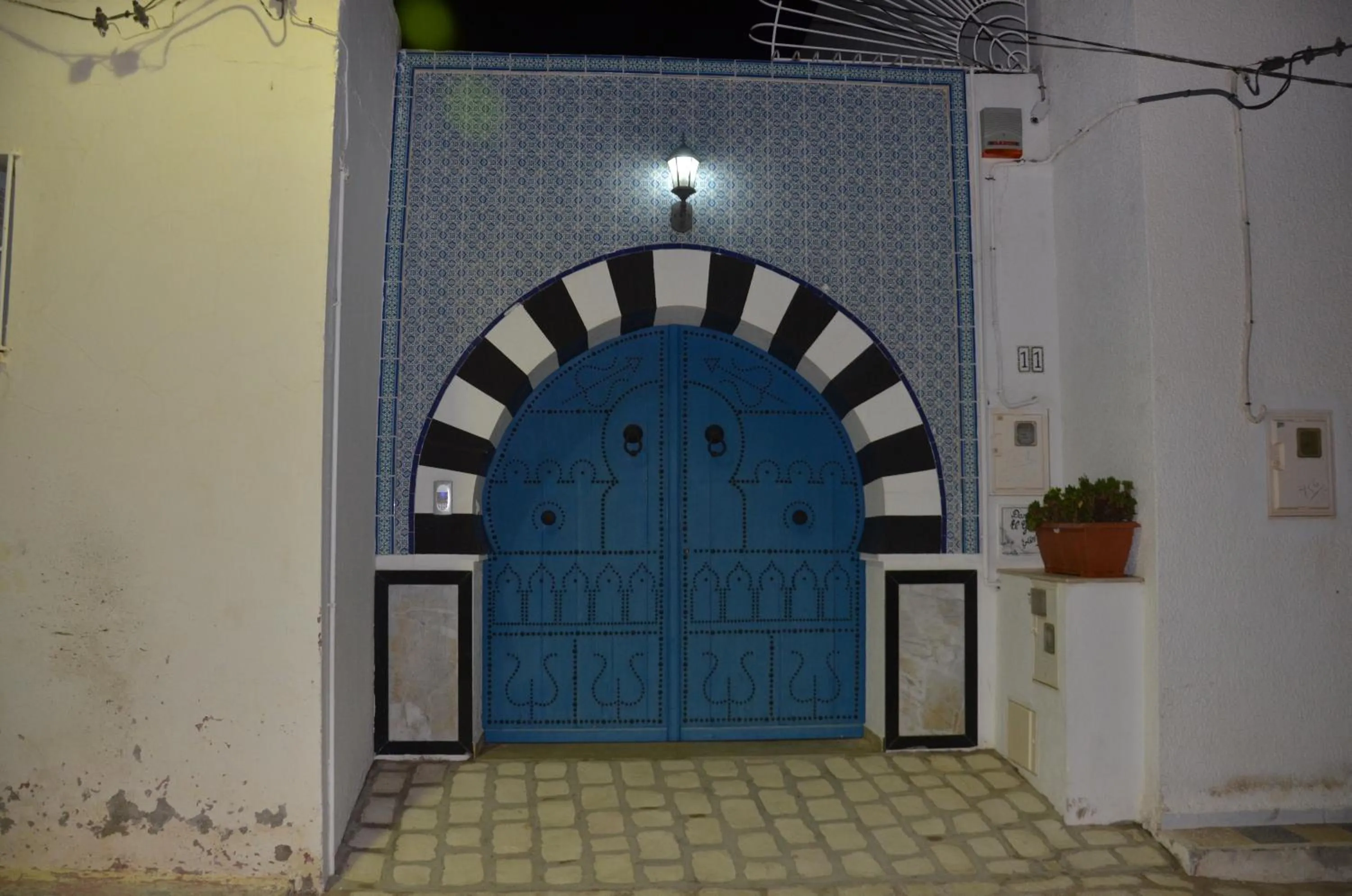 Facade/entrance in Dar El Goulli