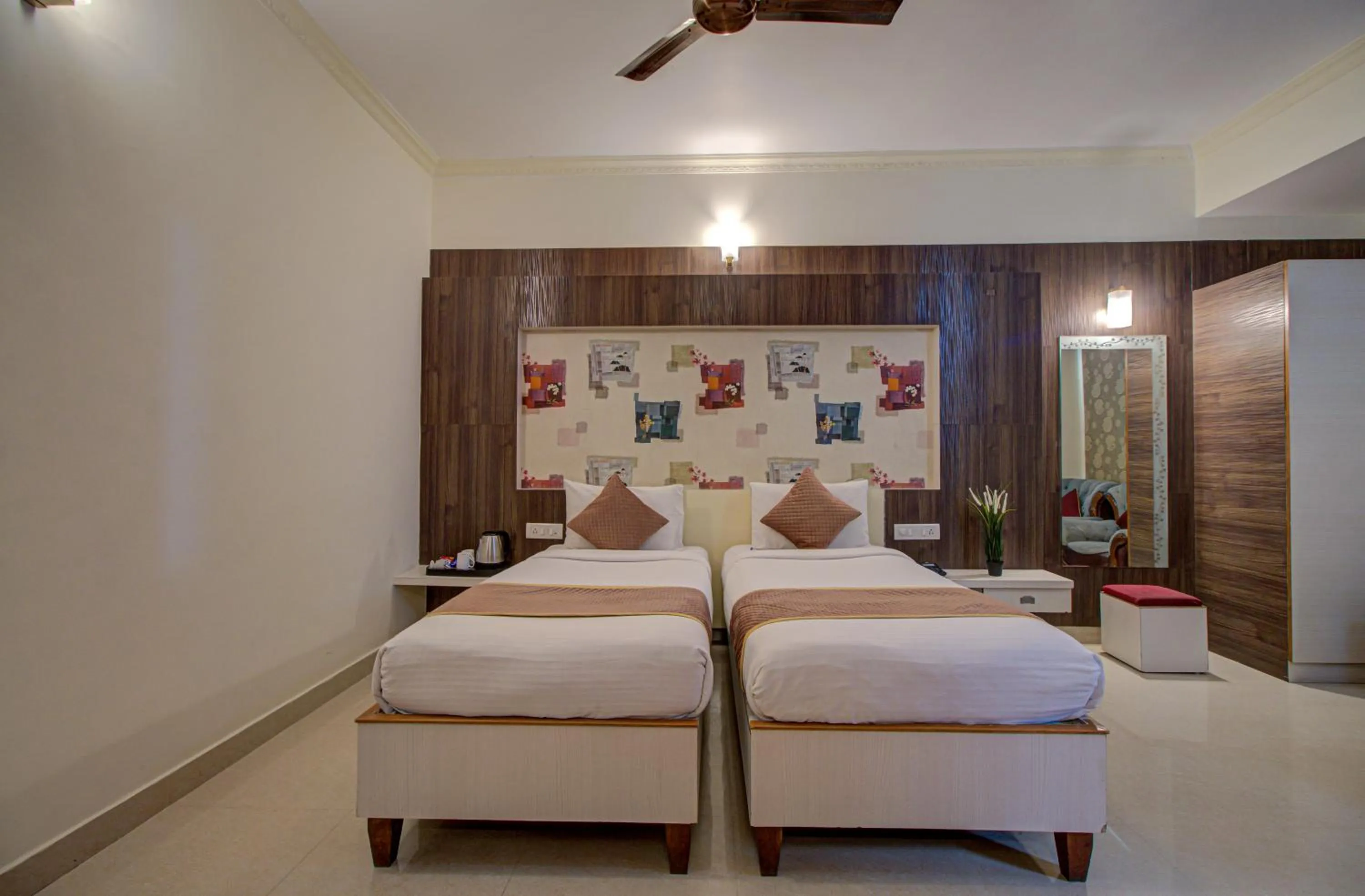 Bed in Hotel Royal Classio, Bangalore