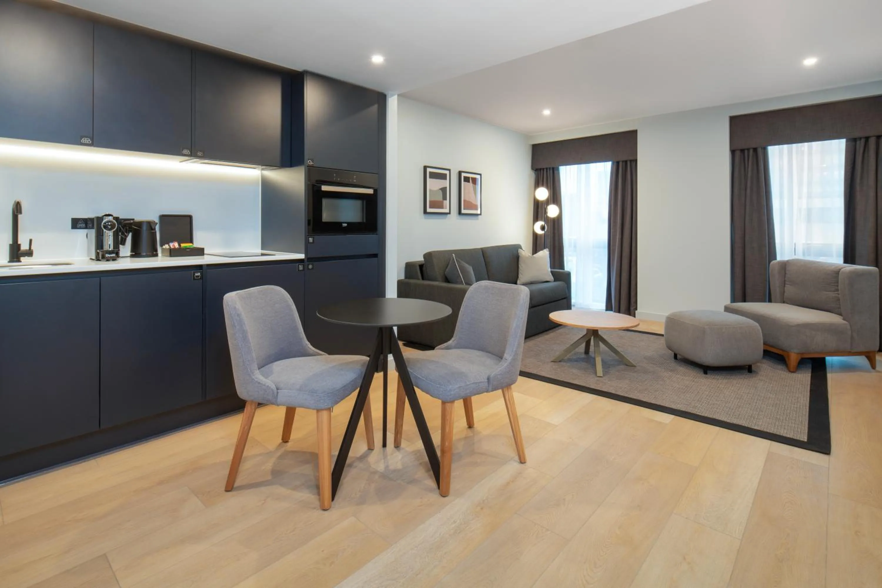 Living room in Aparthotel Birmingham