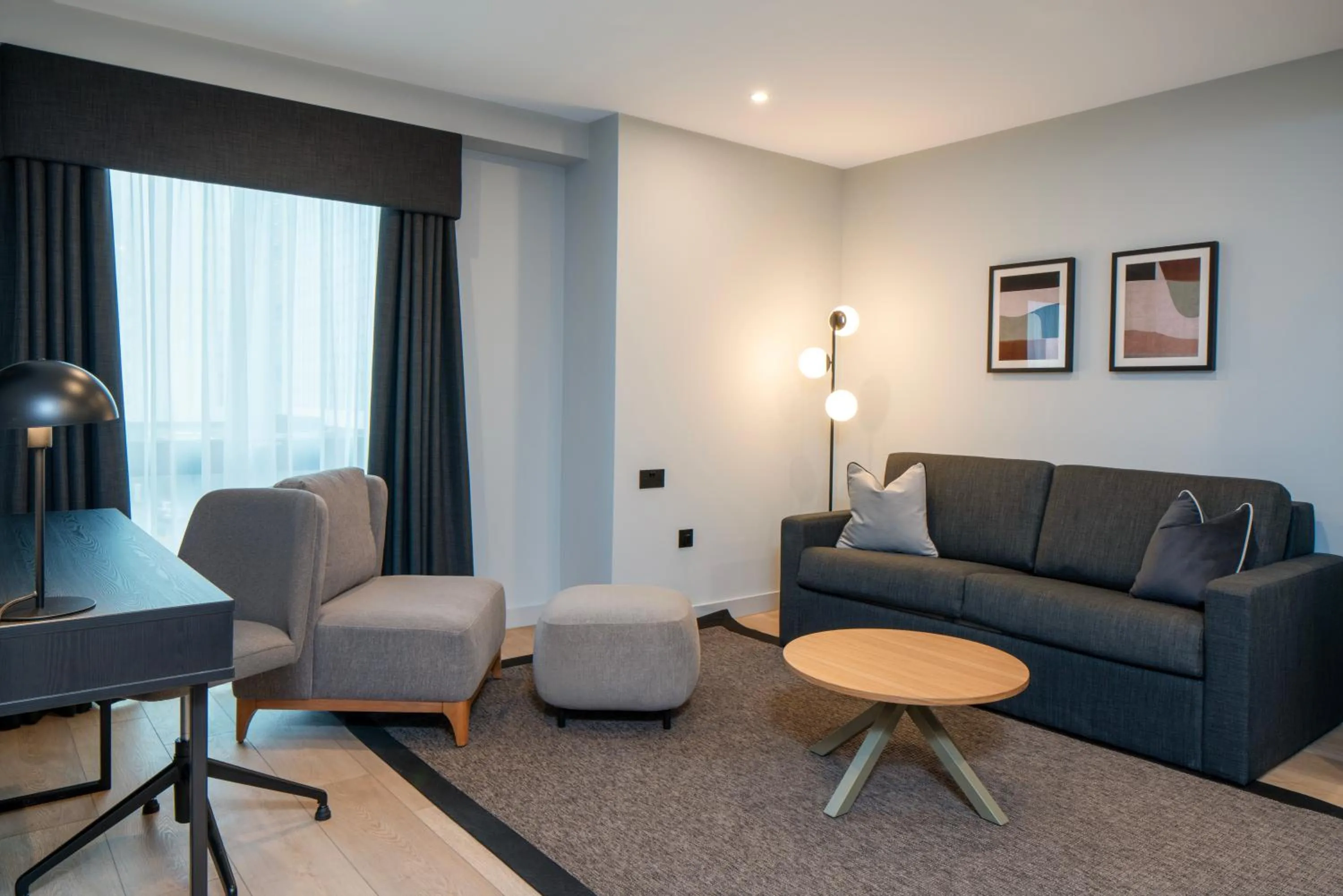 Living room in Aparthotel Birmingham