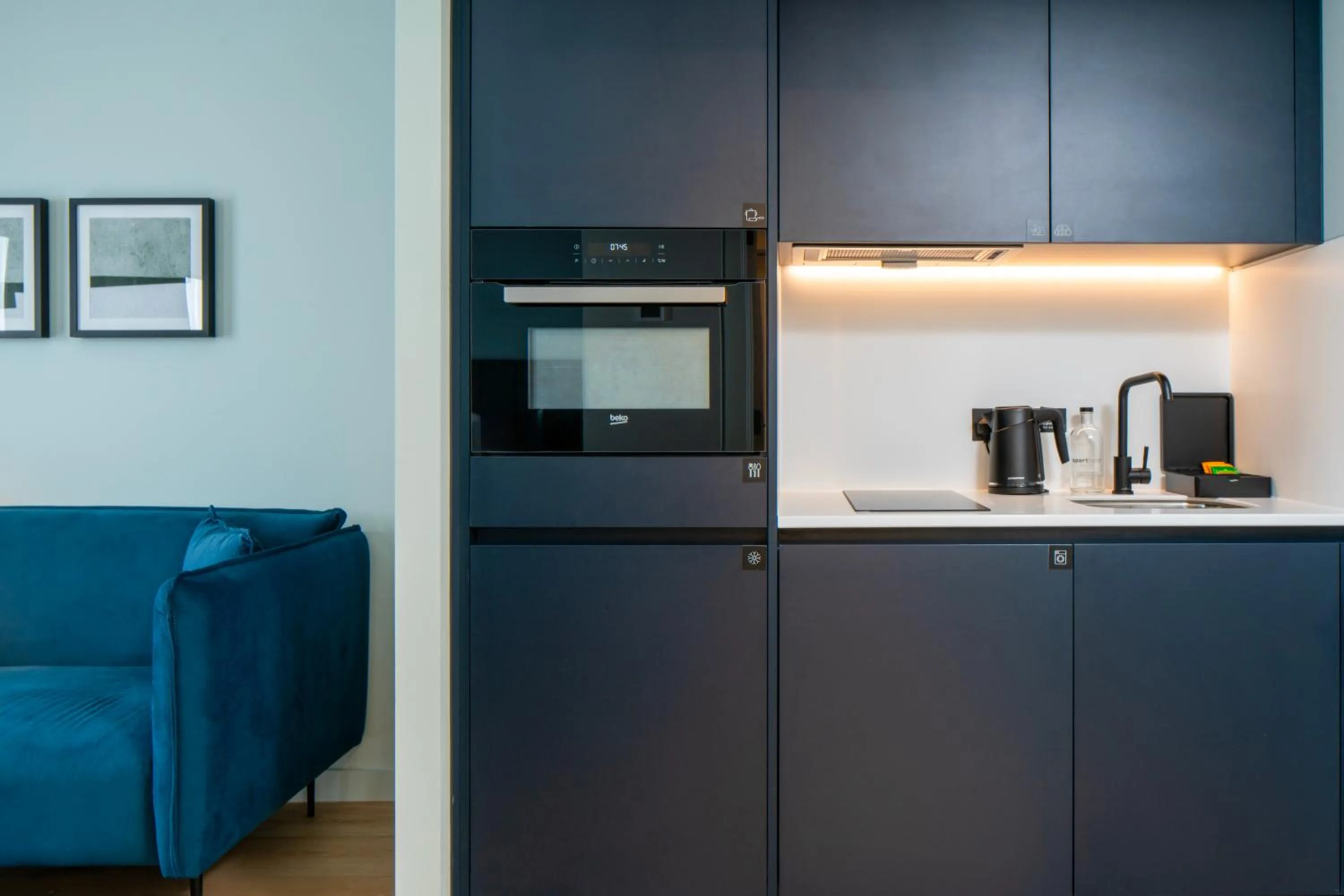 stove in Aparthotel Birmingham