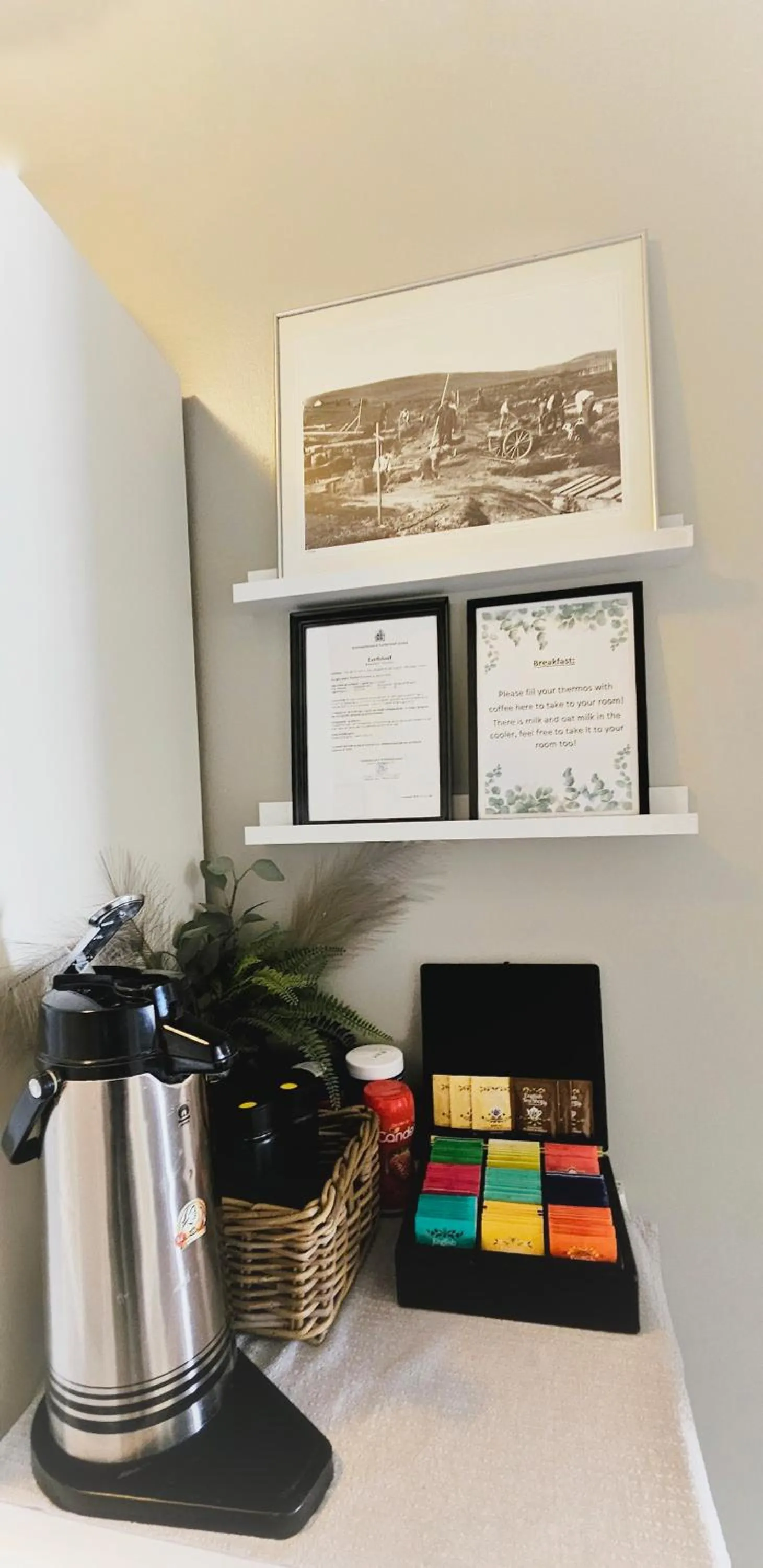 Coffee/tea facilities in Árból Guesthouse