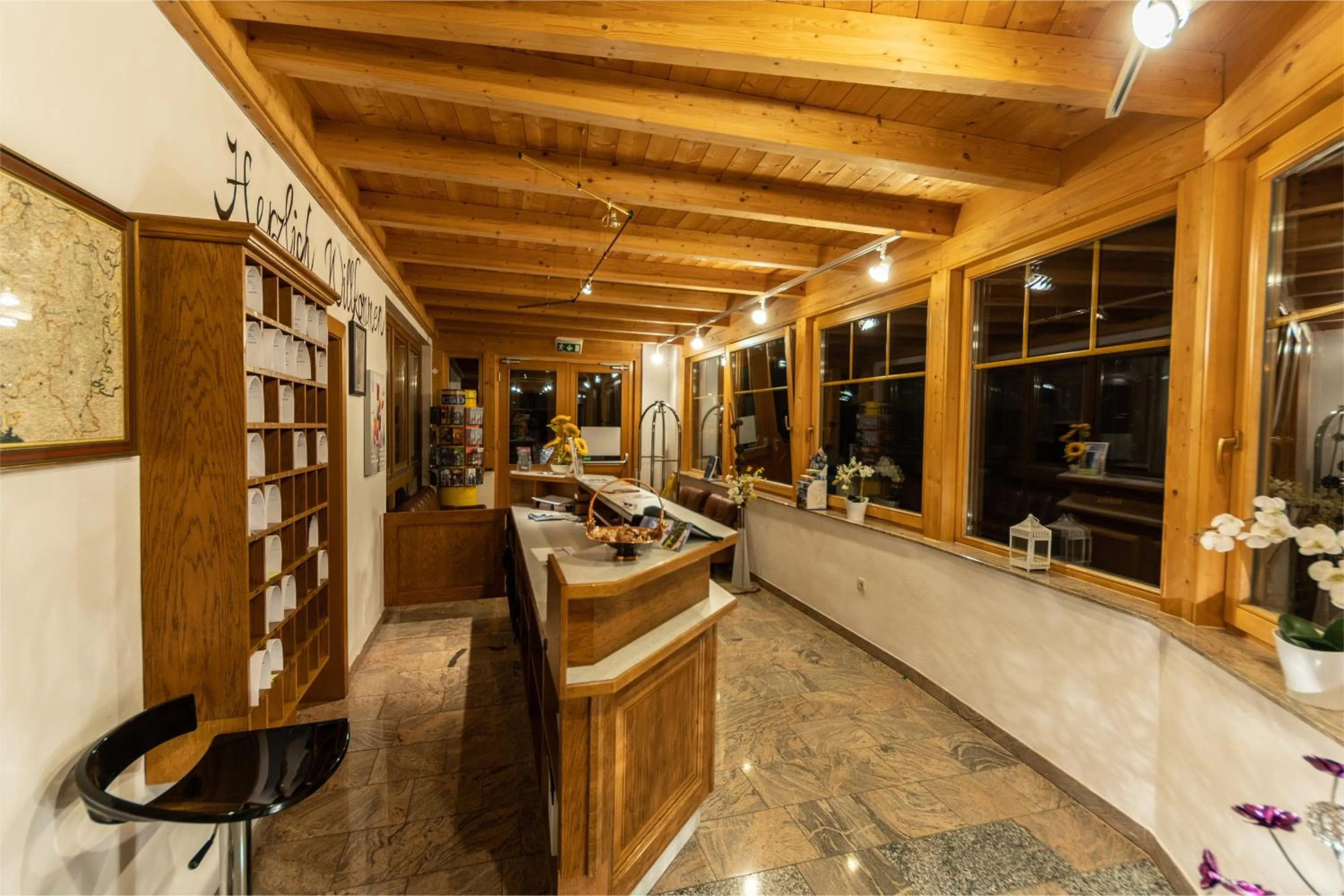 Lobby or reception in Seelacherhof