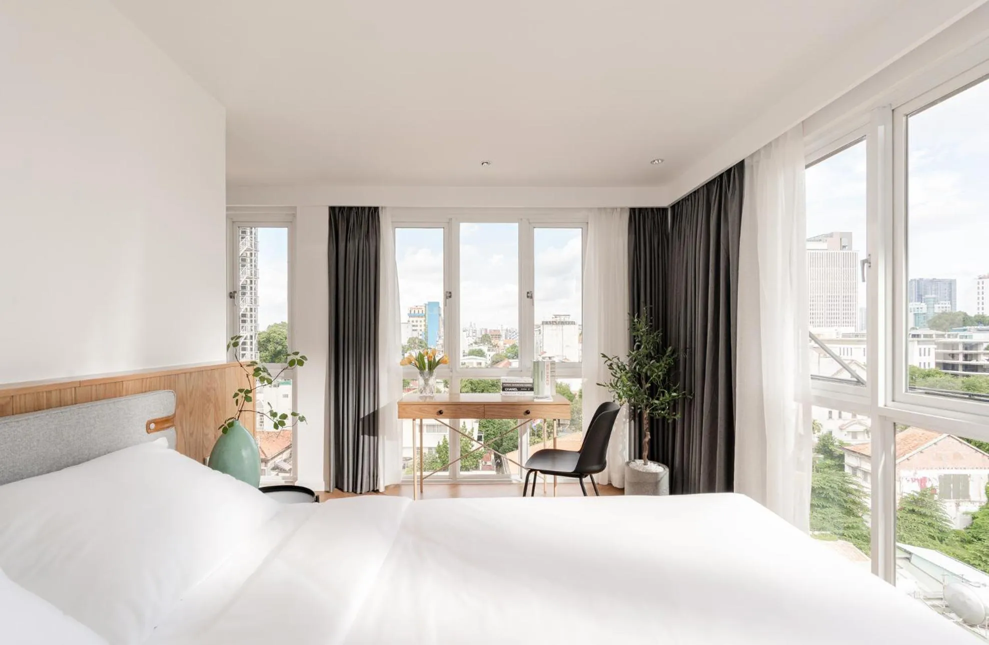 Bed in M Village Hotel Hai Bà Trưng