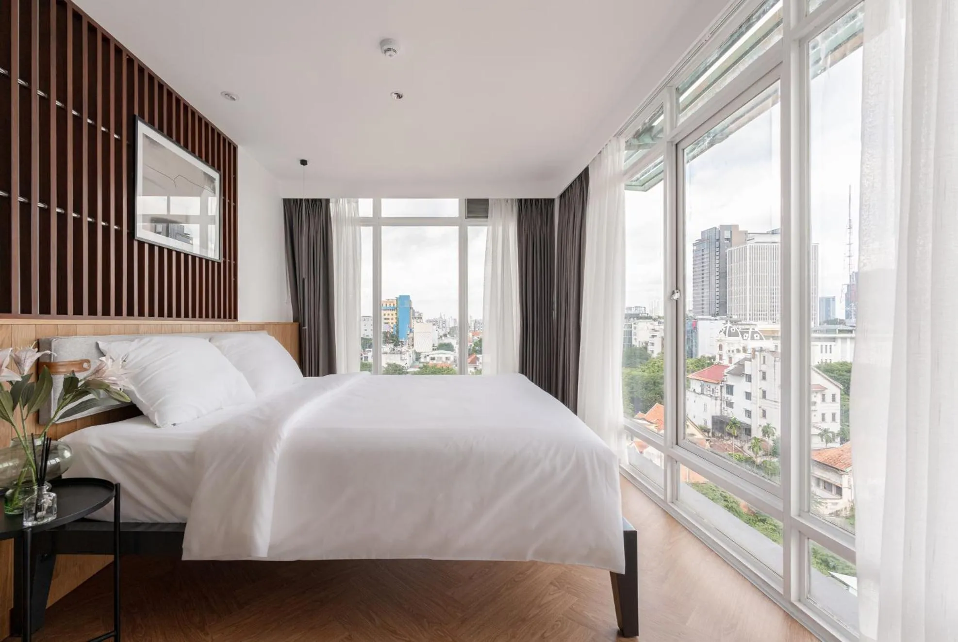 Bed in M Village Hotel Hai Bà Trưng