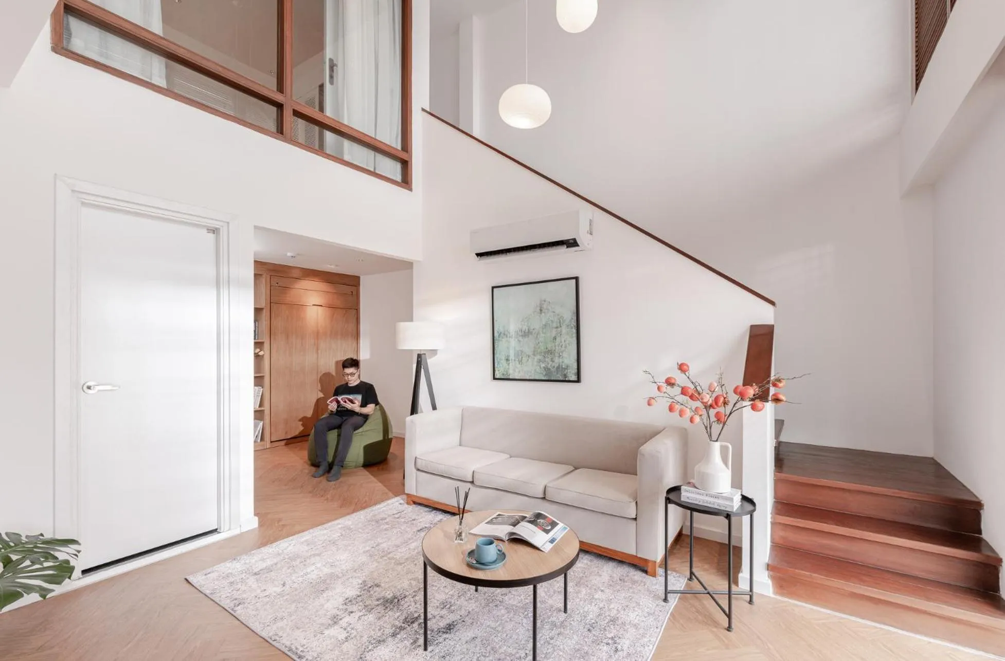 Living room in M Village Hotel Hai Bà Trưng