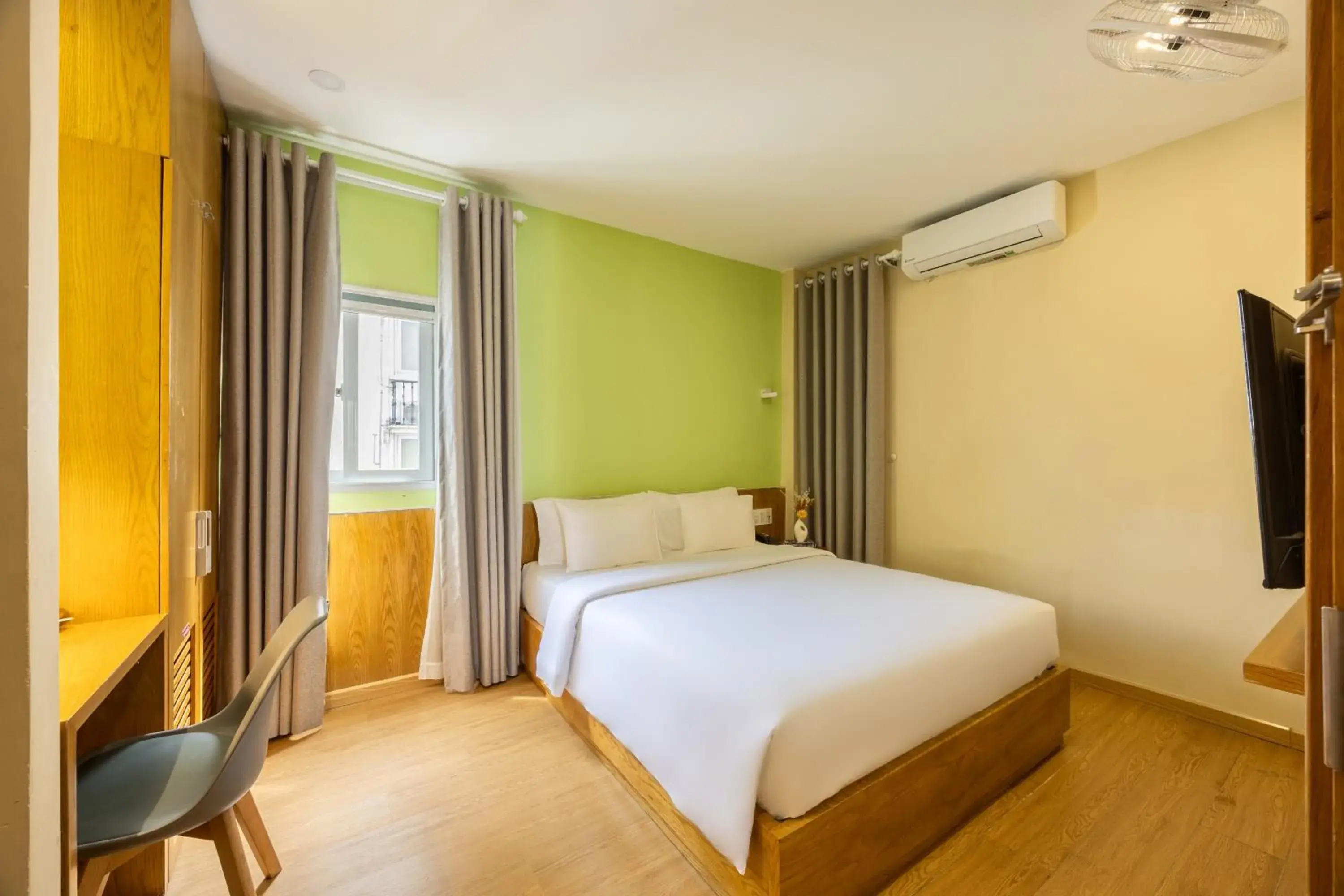 Bed in A25 Hotel - 142 Bùi Thị Xuân Bed in A25 Hotel - 142 Bùi Thị Xuân