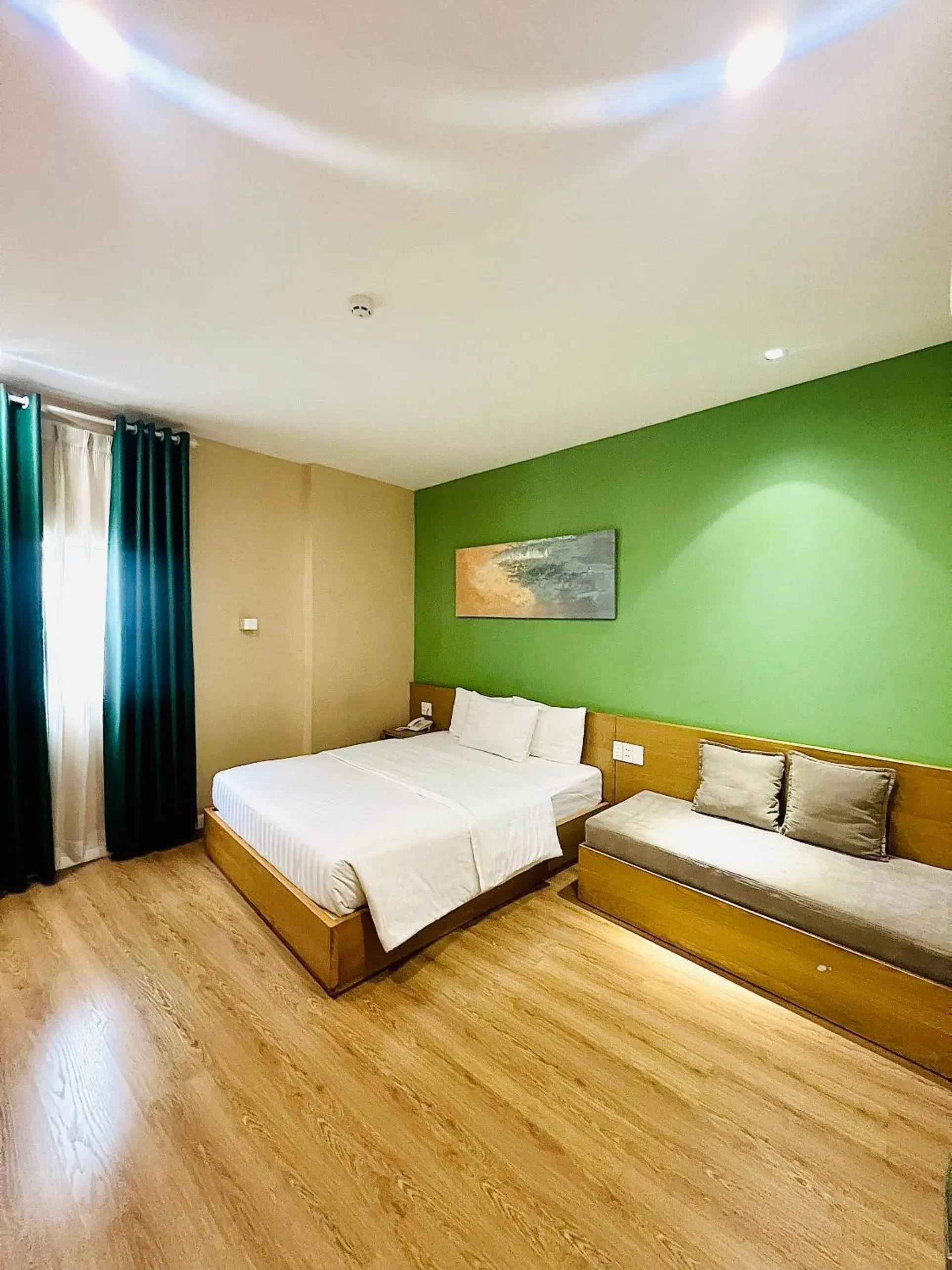 Bed in A25 Hotel - 142 Bùi Thị Xuân Bed in A25 Hotel - 142 Bùi Thị Xuân