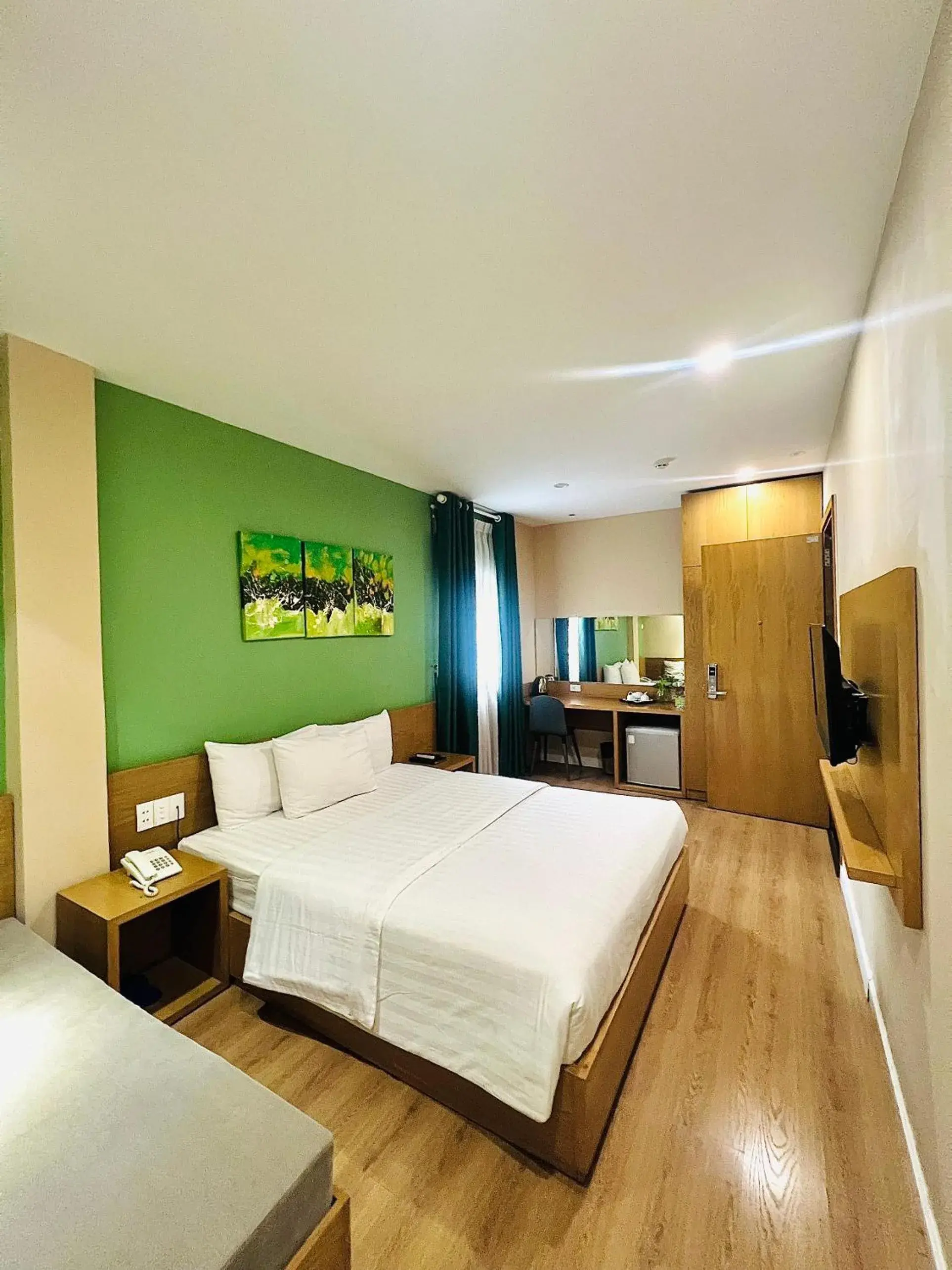 Bed in A25 Hotel - 142 Bùi Thị Xuân Bed in A25 Hotel - 142 Bùi Thị Xuân