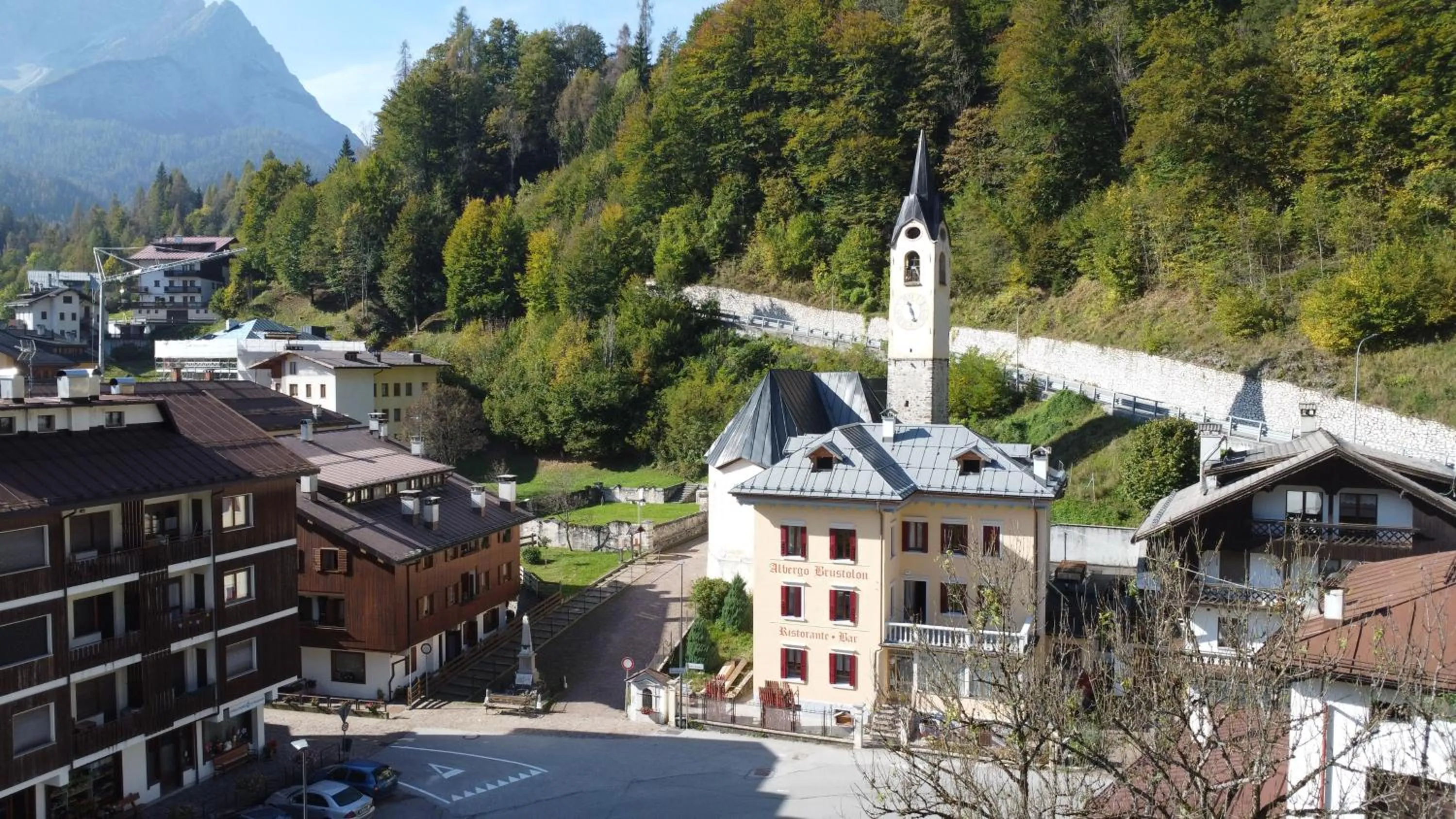 Bird's eye view in HOTEL BRUSTOLON