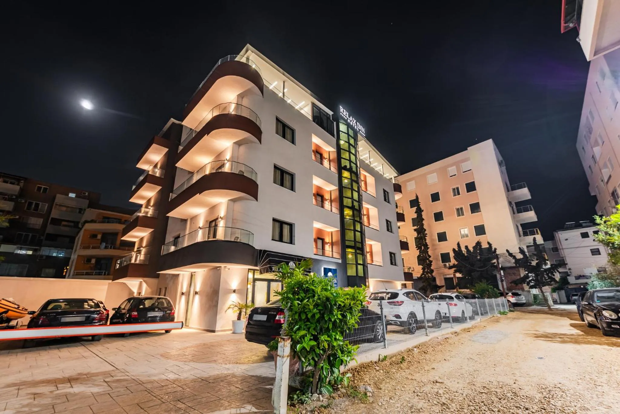 Property building in Relax Inn Hotel Durres