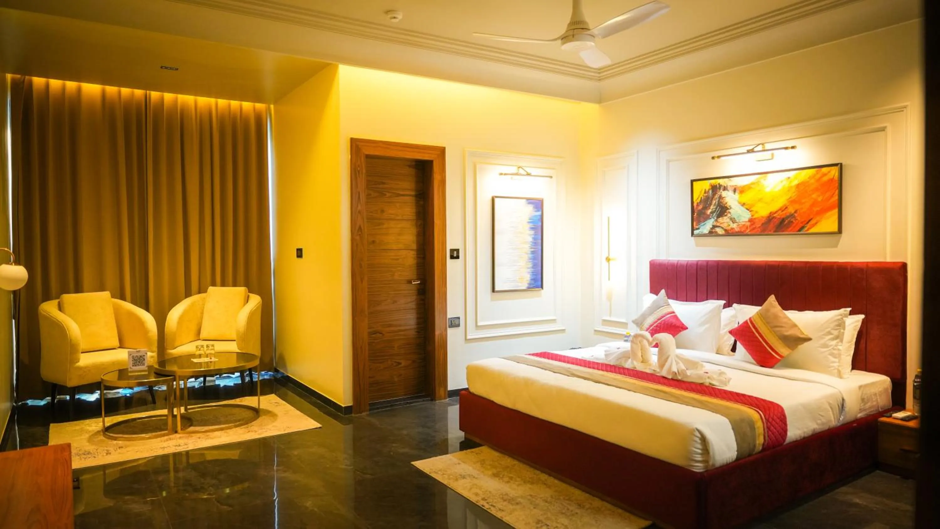 Bed in THE LOVE PASSION KARMA CLUB & RESORT