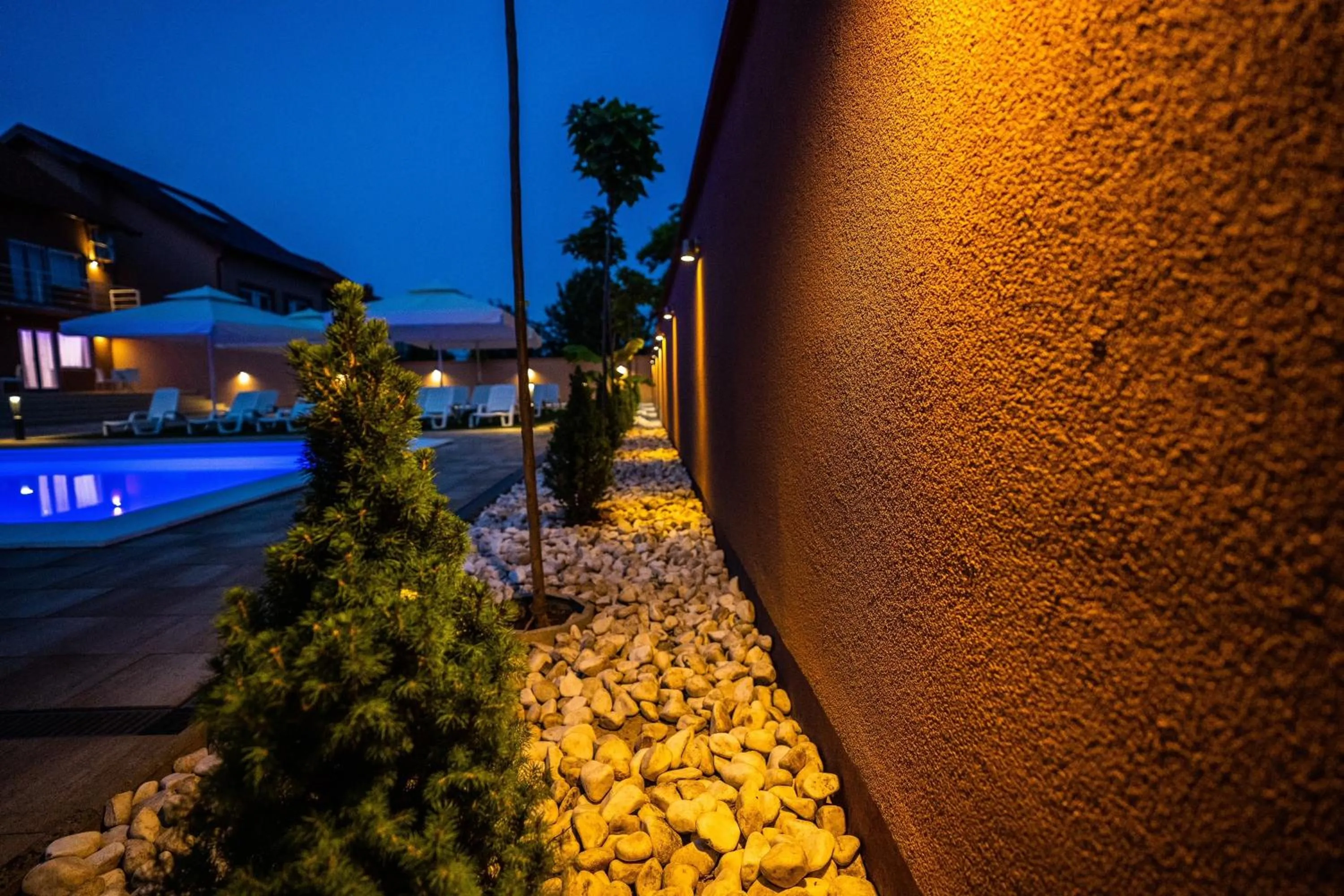 Swimming pool in Villa Biser Dunava