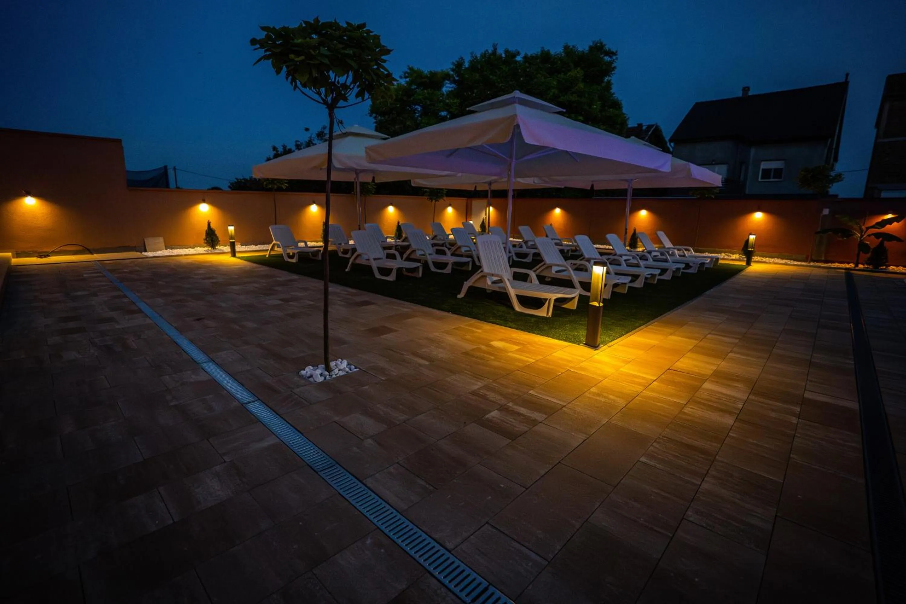 Patio in Villa Biser Dunava