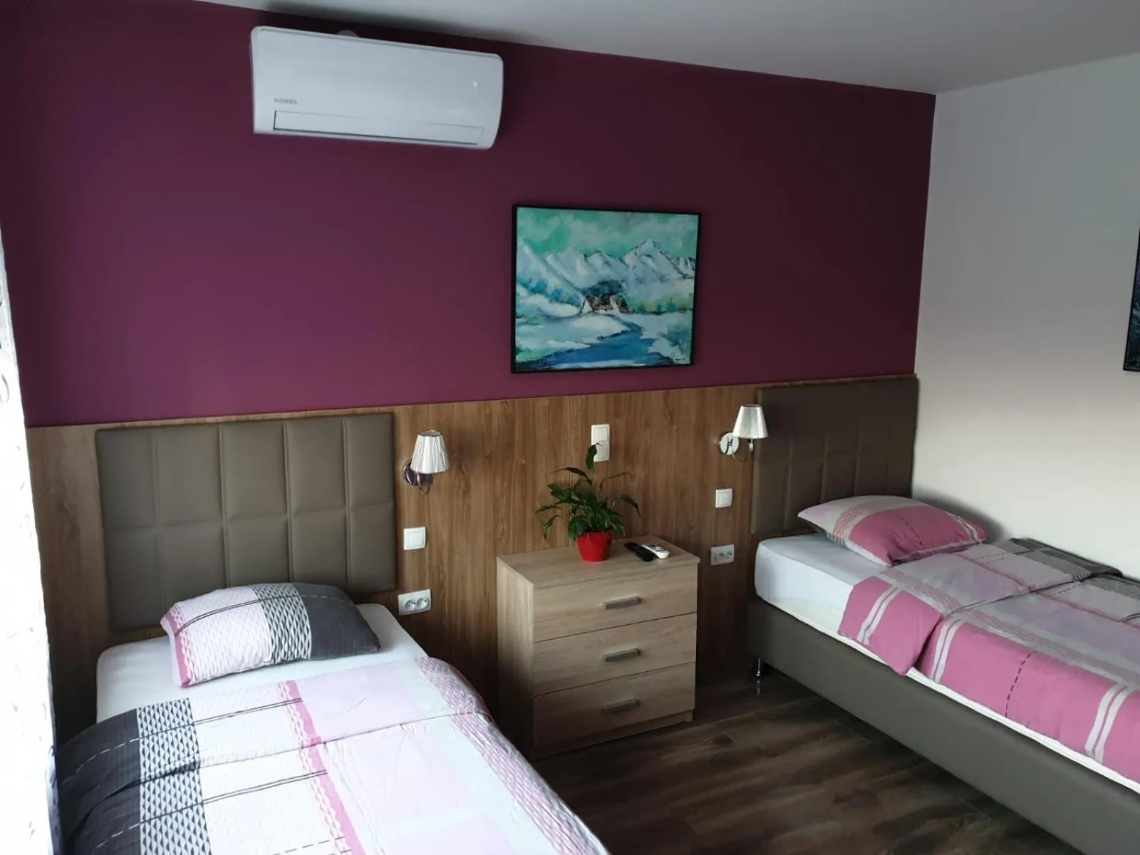 Bed in Villa Biser Dunava