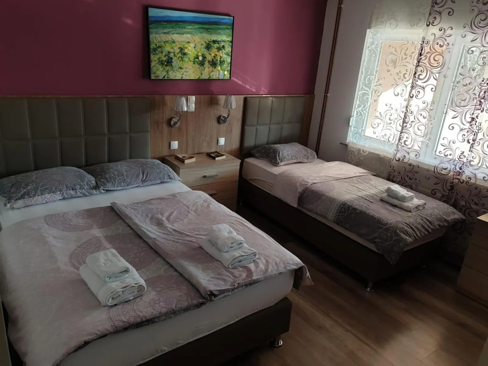 Bedroom, Bed in Villa Biser Dunava