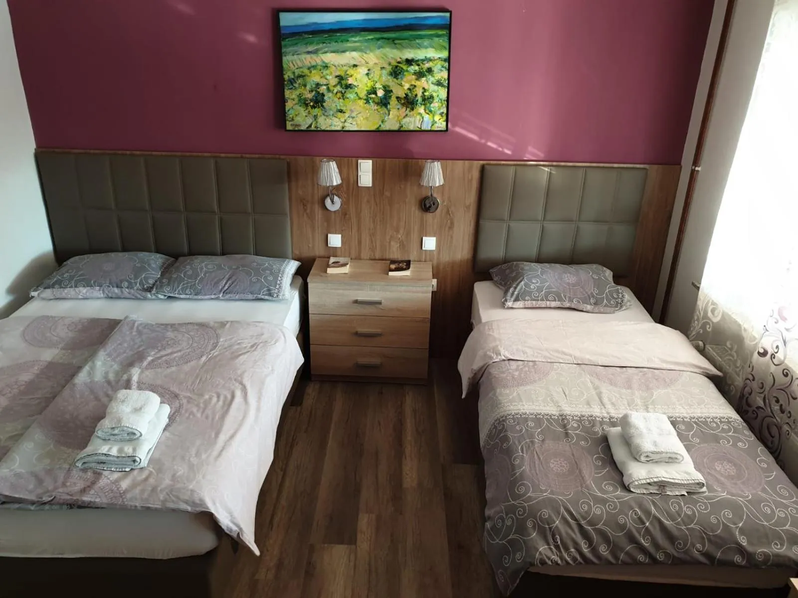 Bed in Villa Biser Dunava