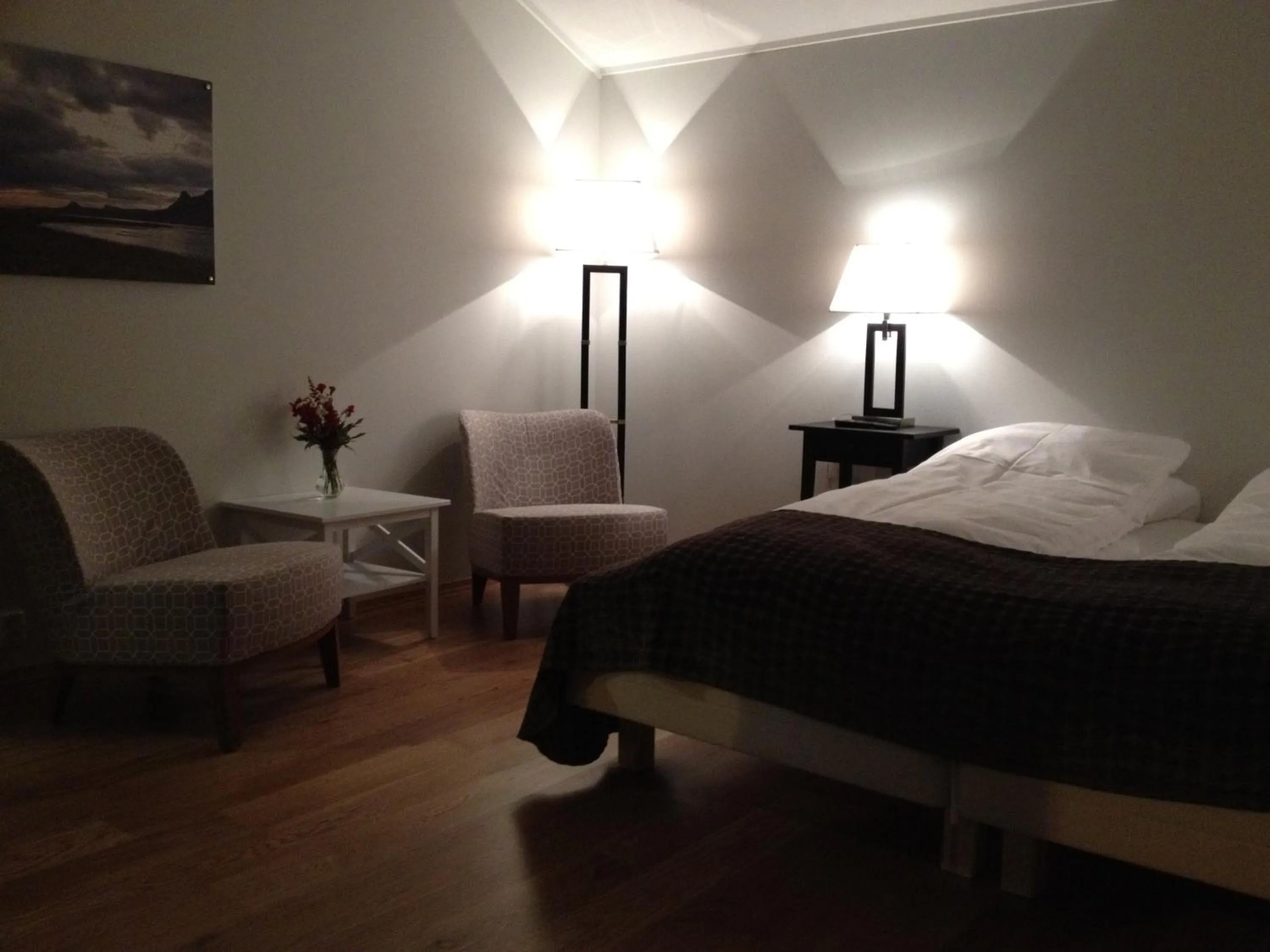 Bedroom, Bed in Sentrumsgården Motell AS