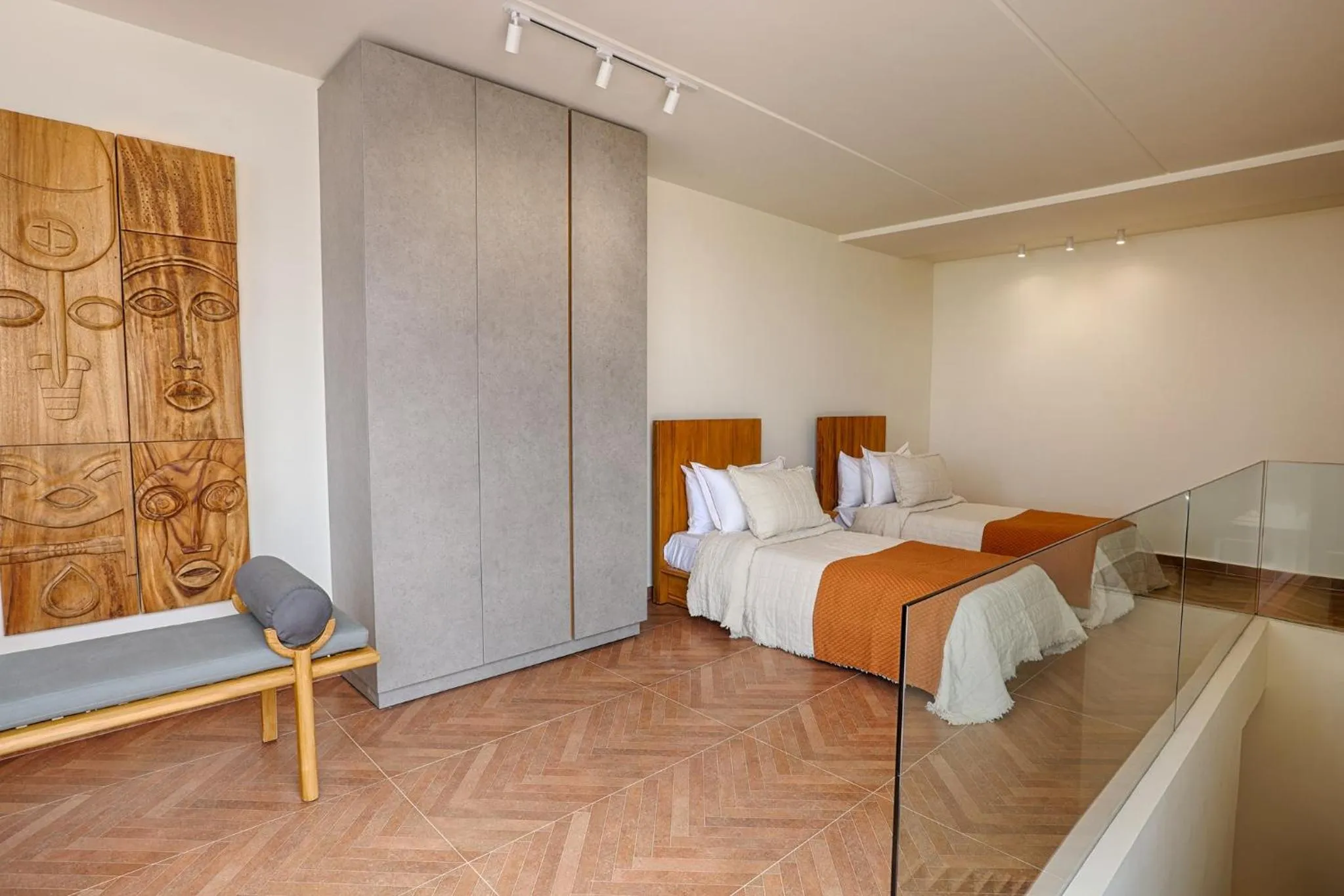 Bed in WhiteLace Resort