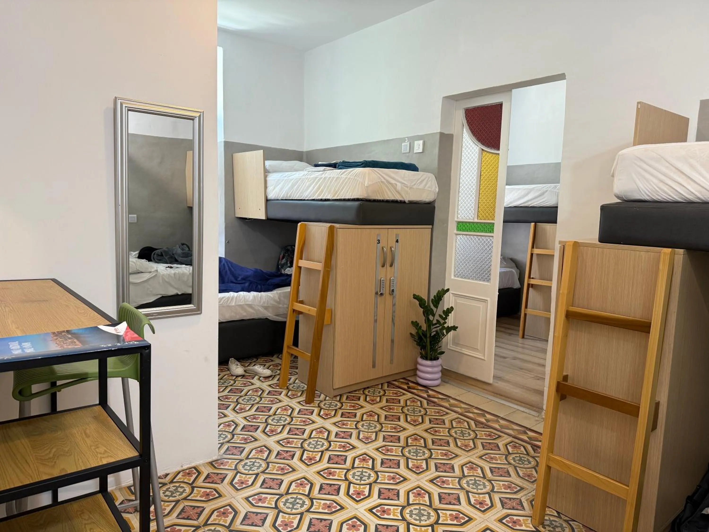 Bed in People & Places