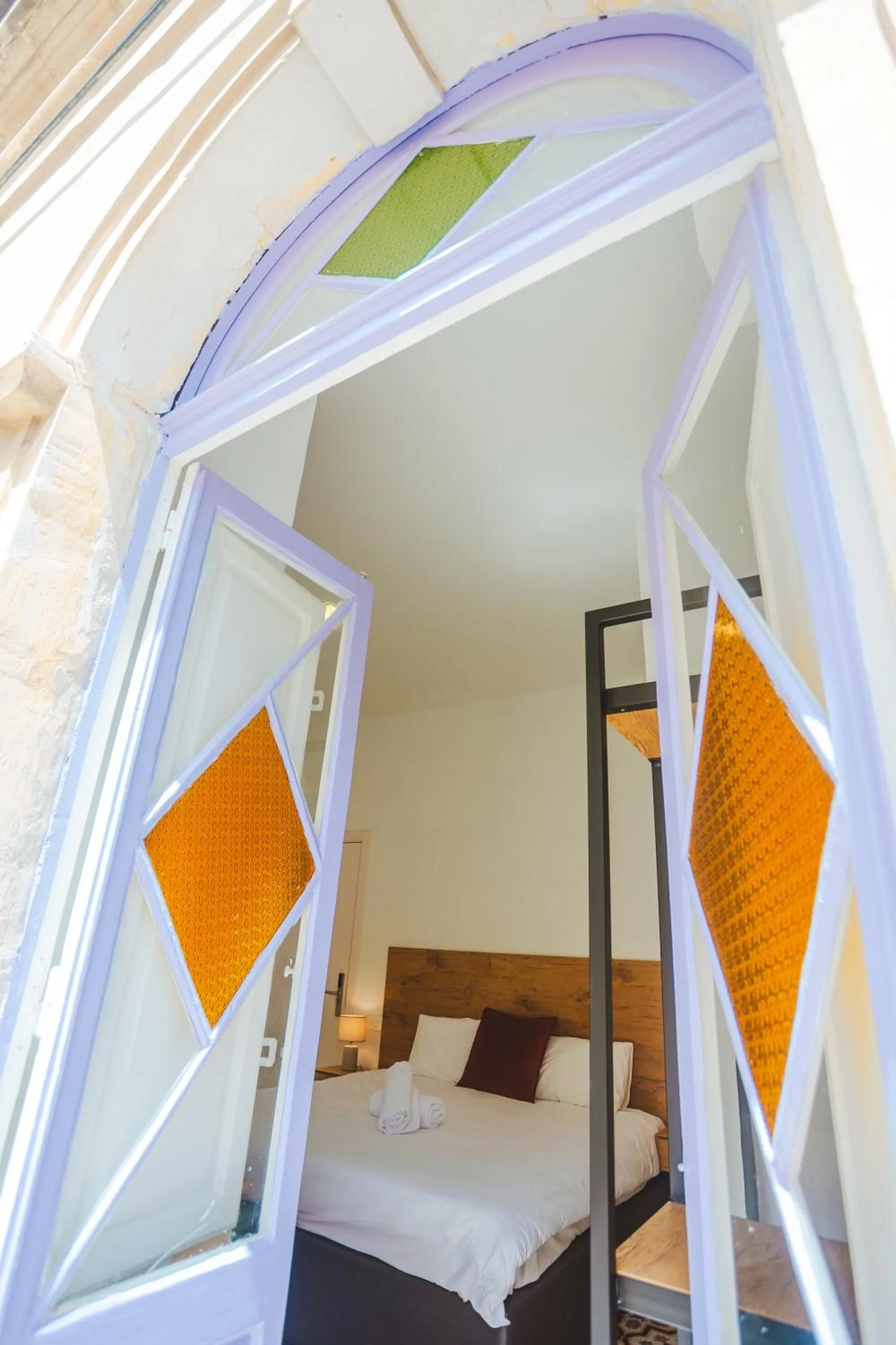 Bed in People & Places