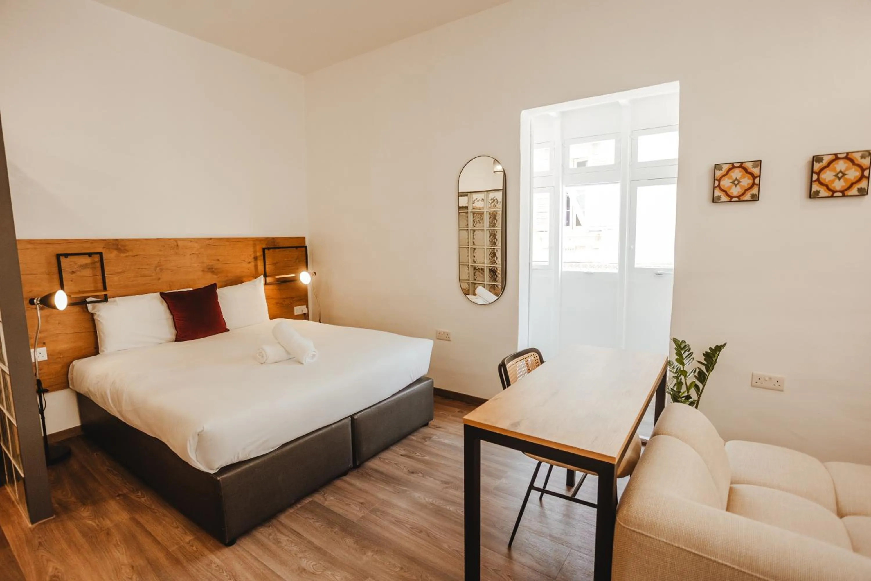 Bed in People & Places