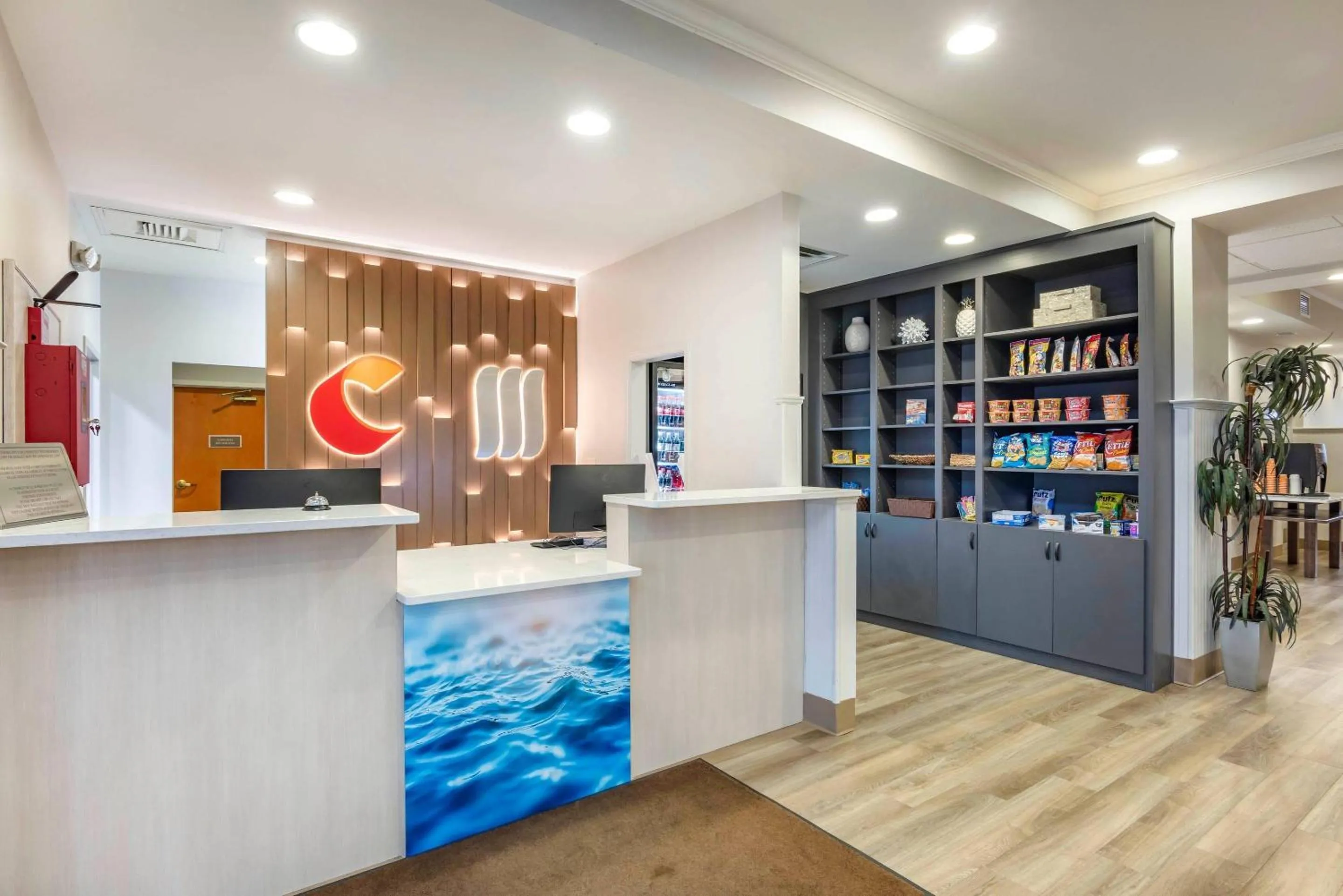 Lobby or reception in MainStay Suites Ocean City West