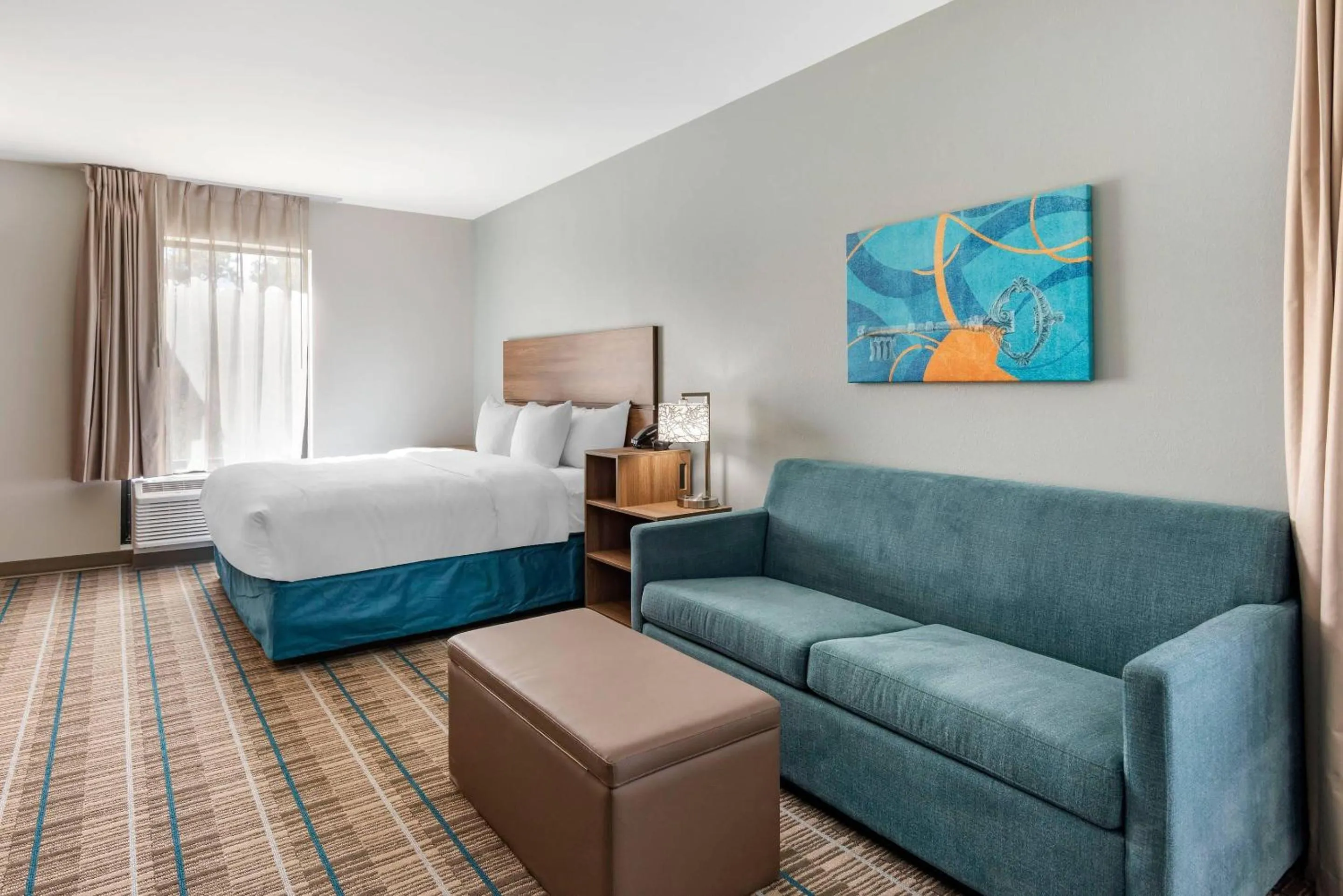 Bedroom, Bed in MainStay Suites Ocean City West