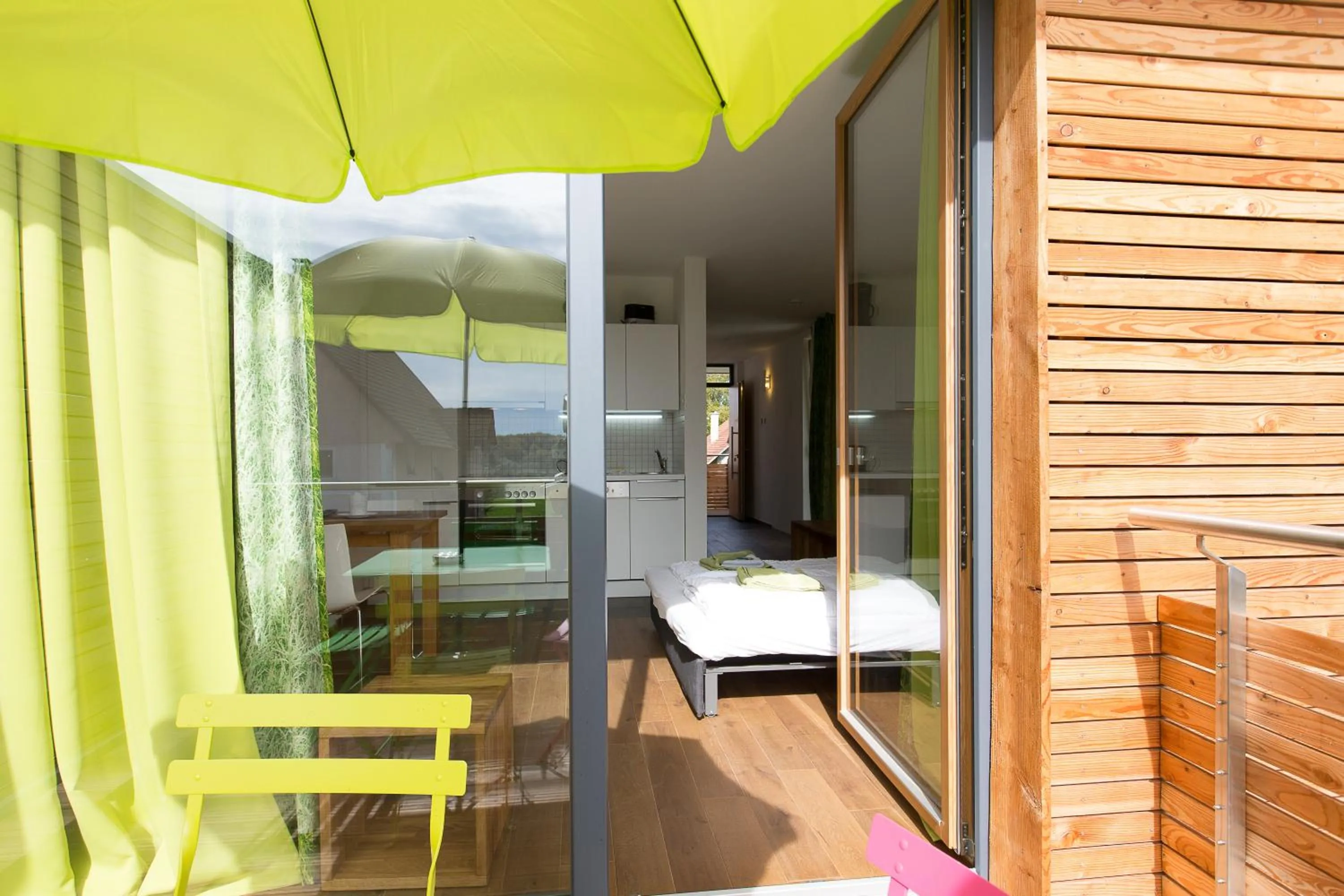 Family Suite Apartment with Balcony in Gut Hügle Erlebnishof