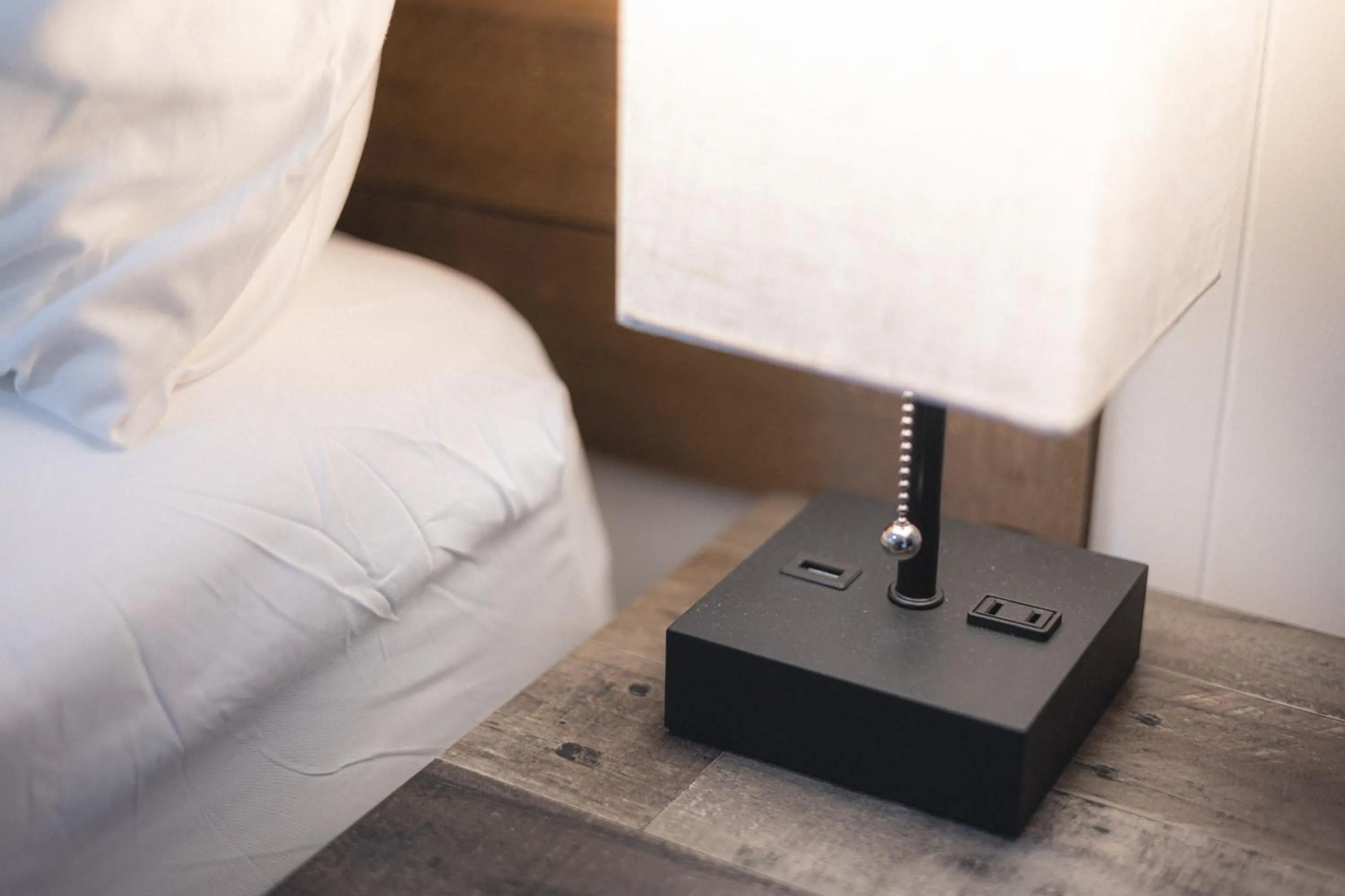 Bed in Copperhead Lodge