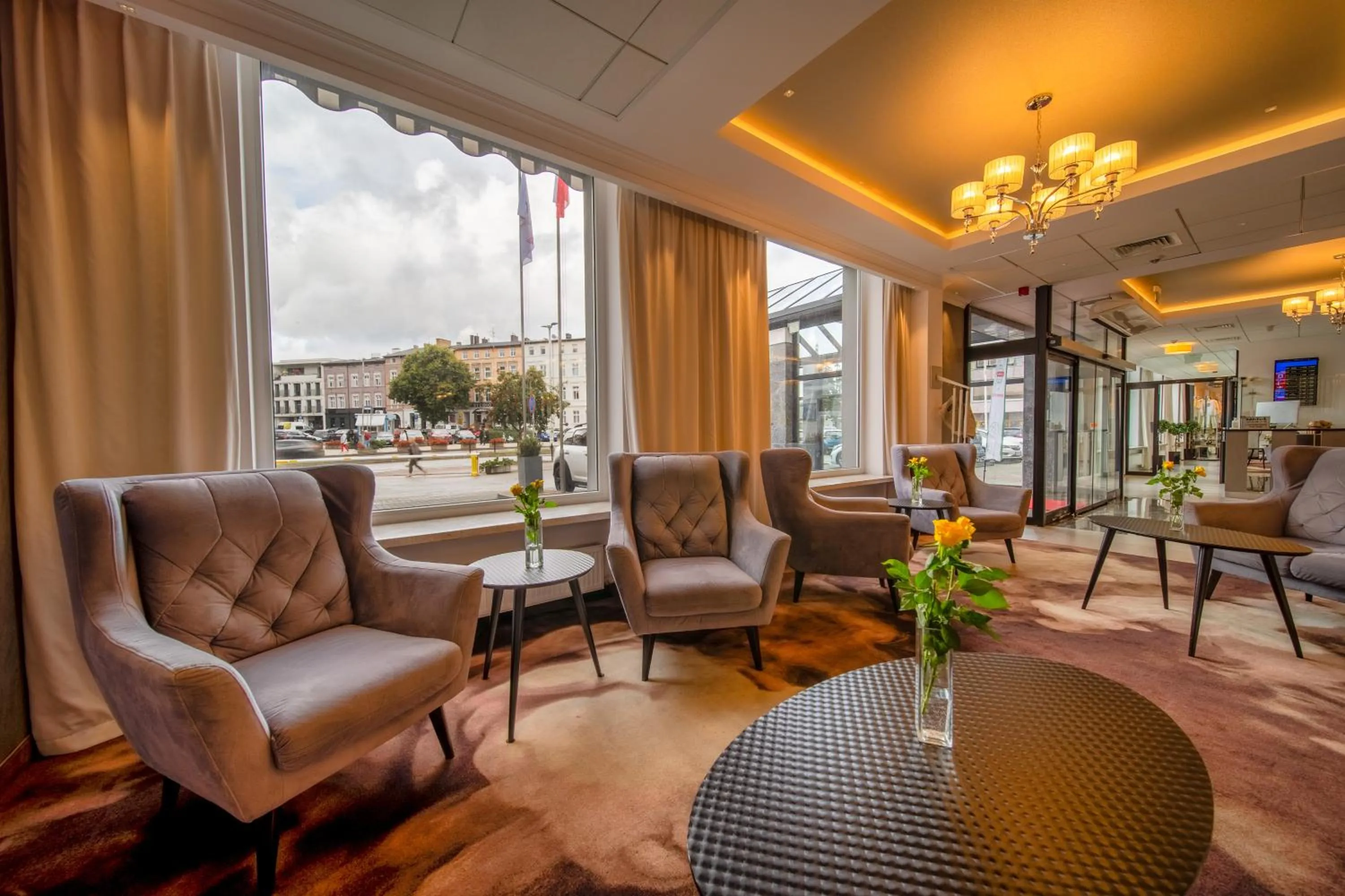 Lobby or reception in Hotel Gromada