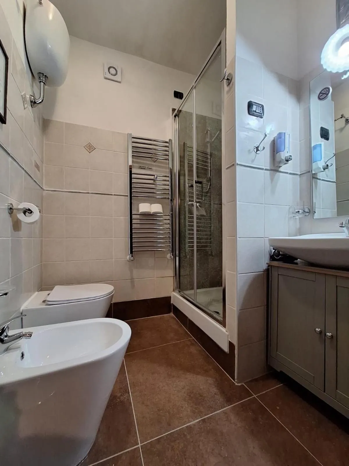 Shower in Portella delle Fate