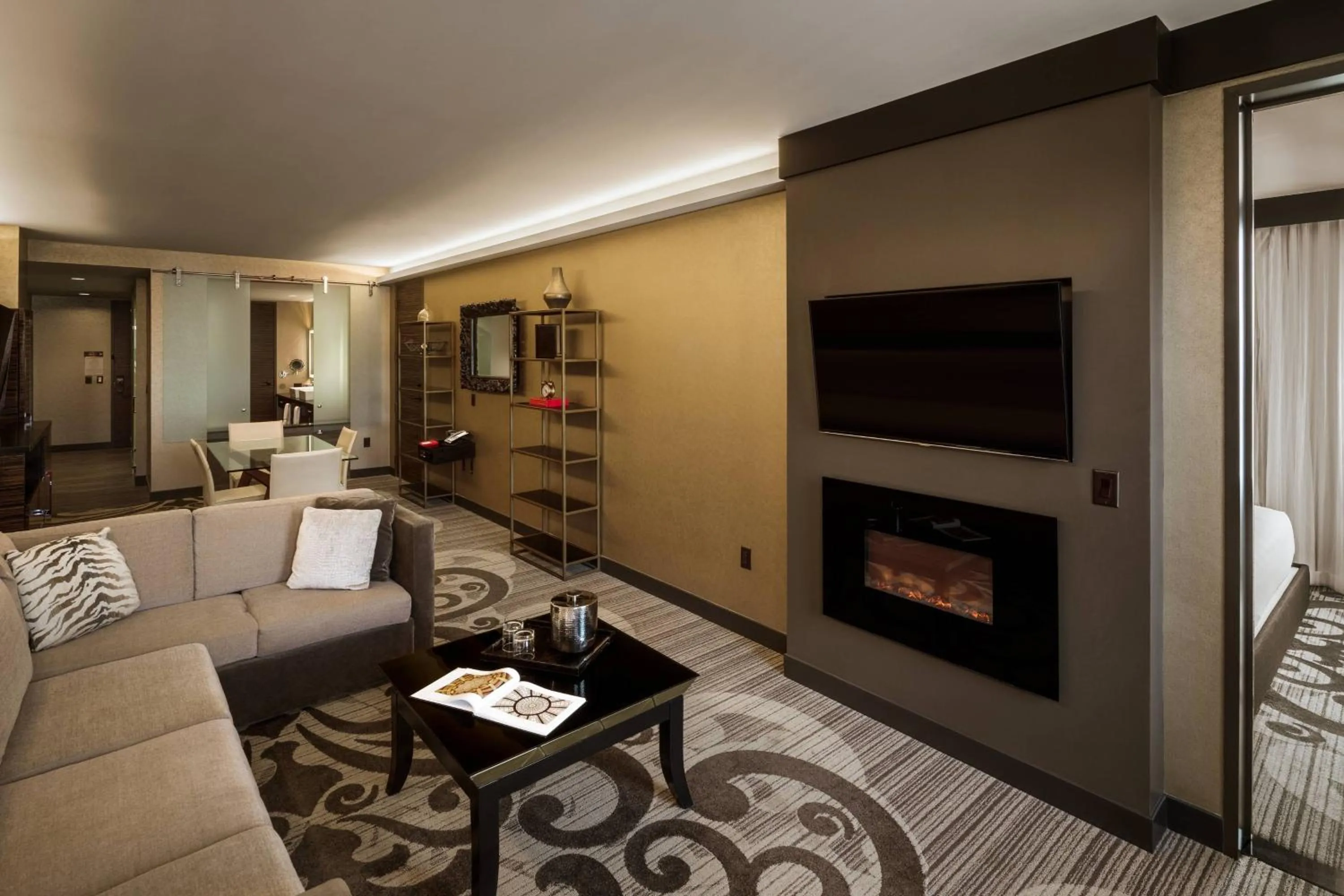 Living room in Metropolitan at The 9, Autograph Collection