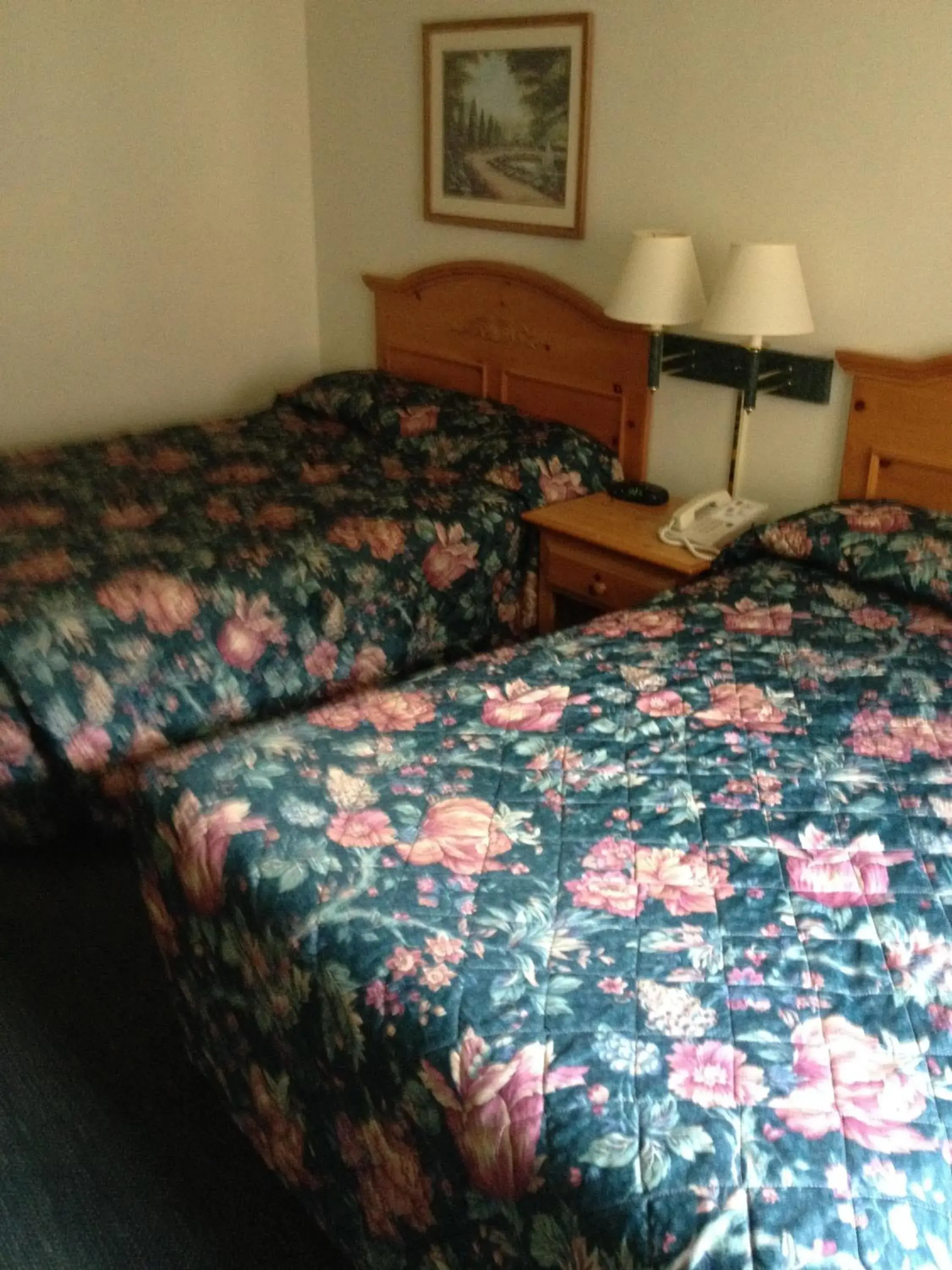 Bed in Hunter Lodge