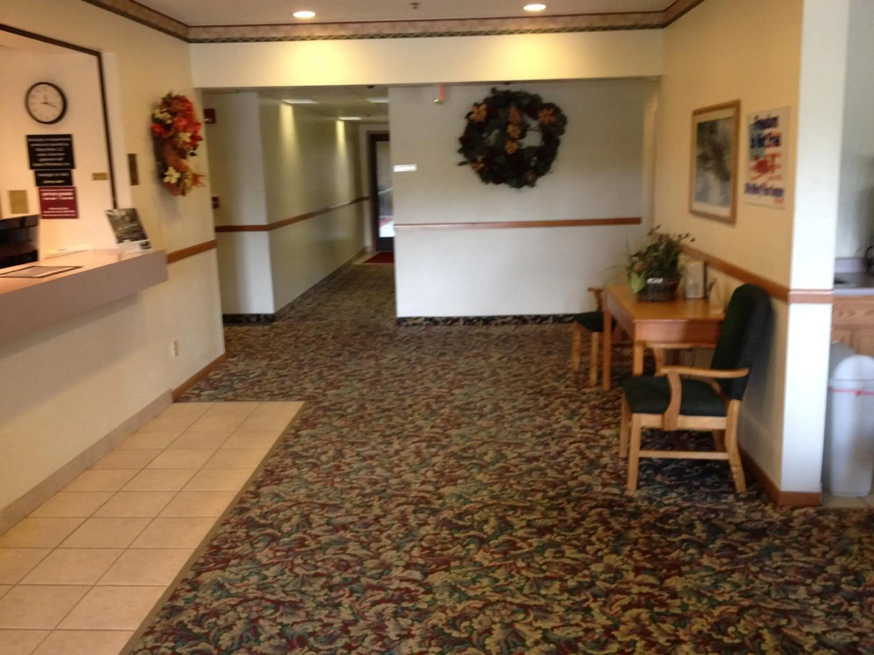 Lobby or reception in Hunter Lodge