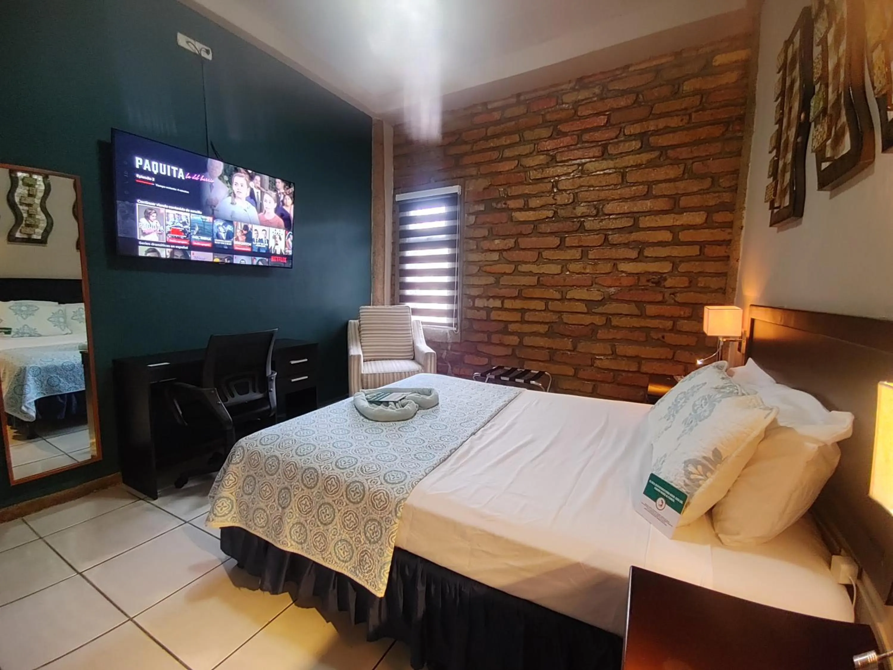 Bed in Hotel El Campanario