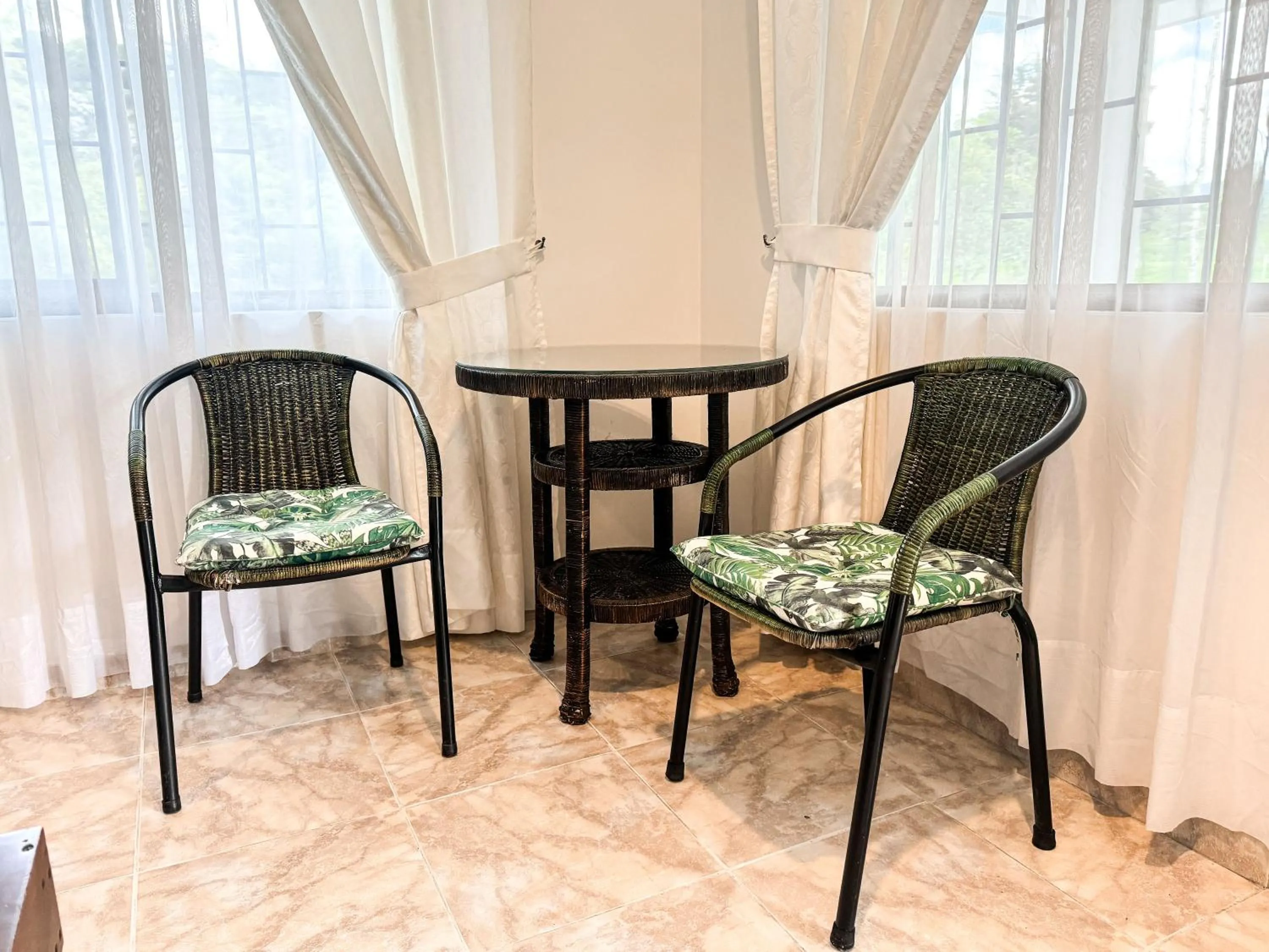 Seating area in Tierra Maravilla