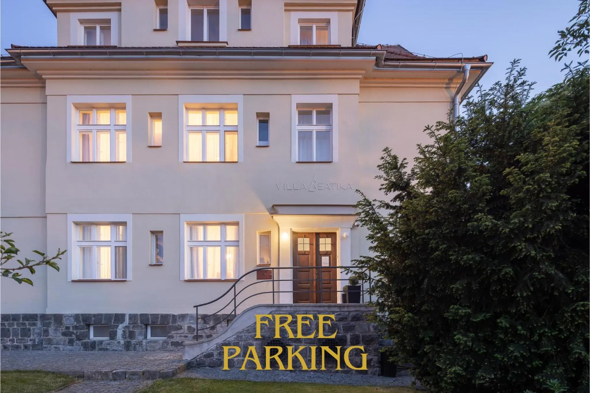 Property building in Boutique Hotel Villa Beatika