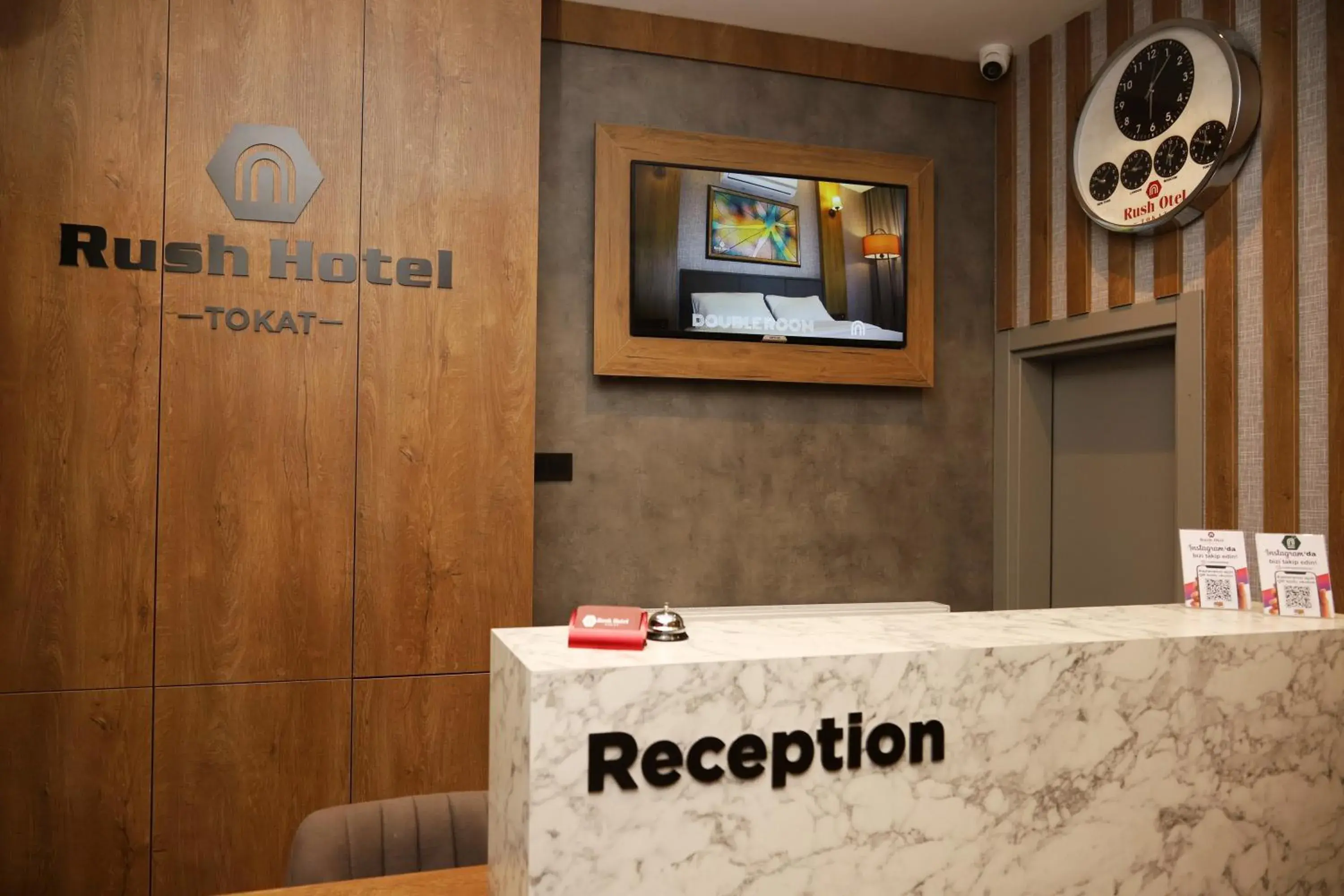 Lobby or reception in Rush Hotel Tokat Lobby or reception in Rush Hotel Tokat