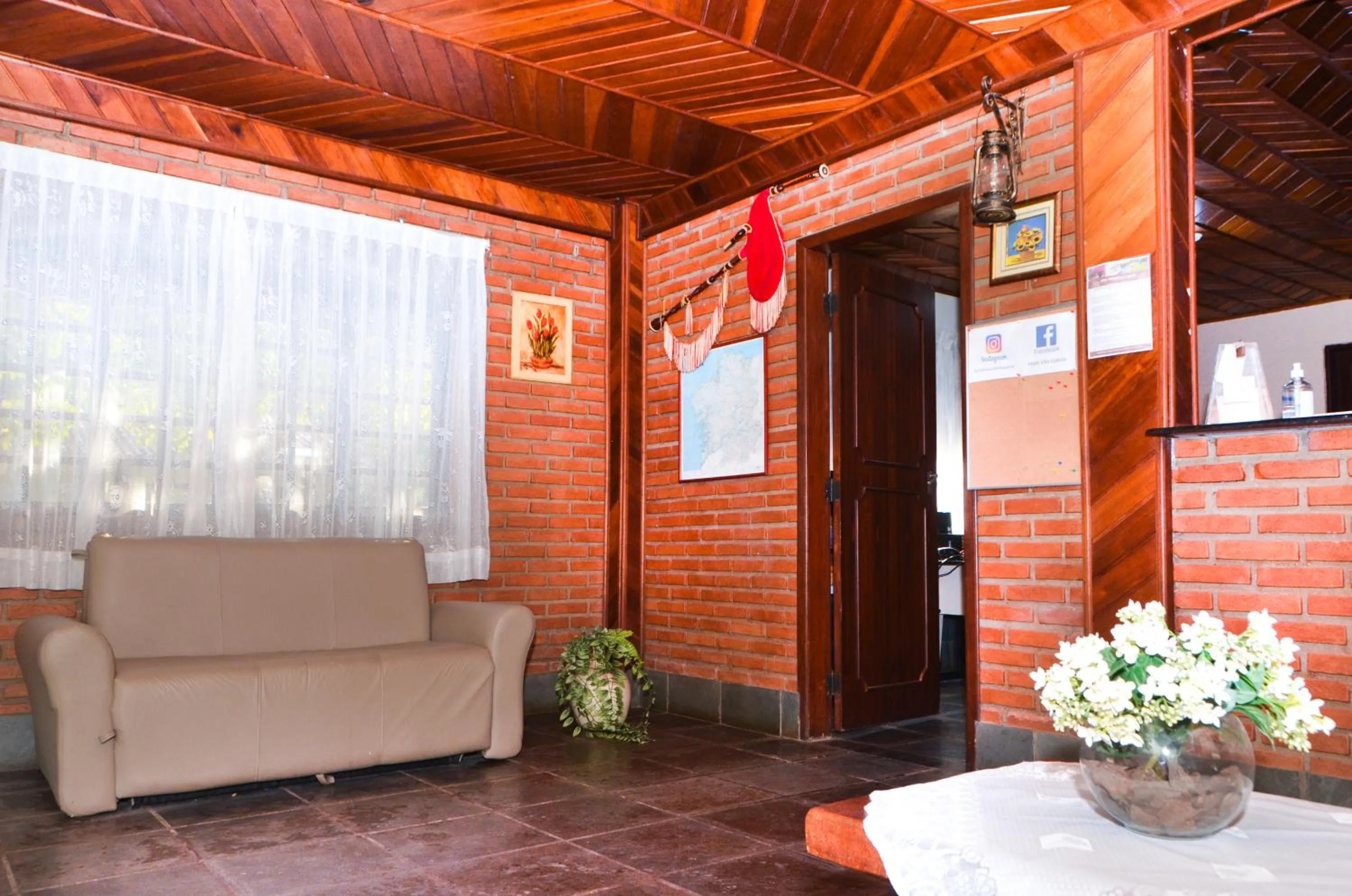 Lobby or reception in Hotel Fazenda Villa Galicia