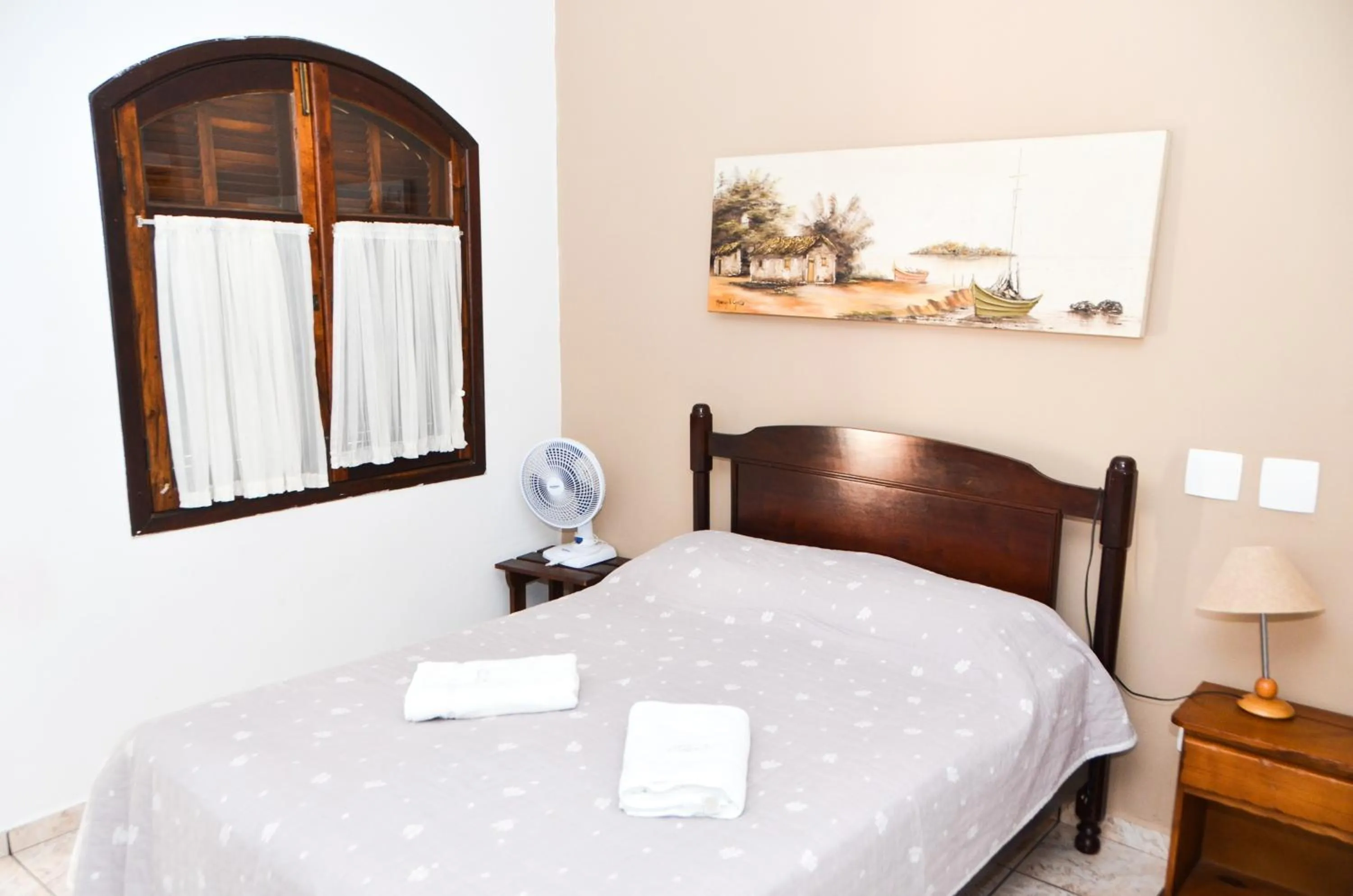 Bed in Hotel Fazenda Villa Galicia